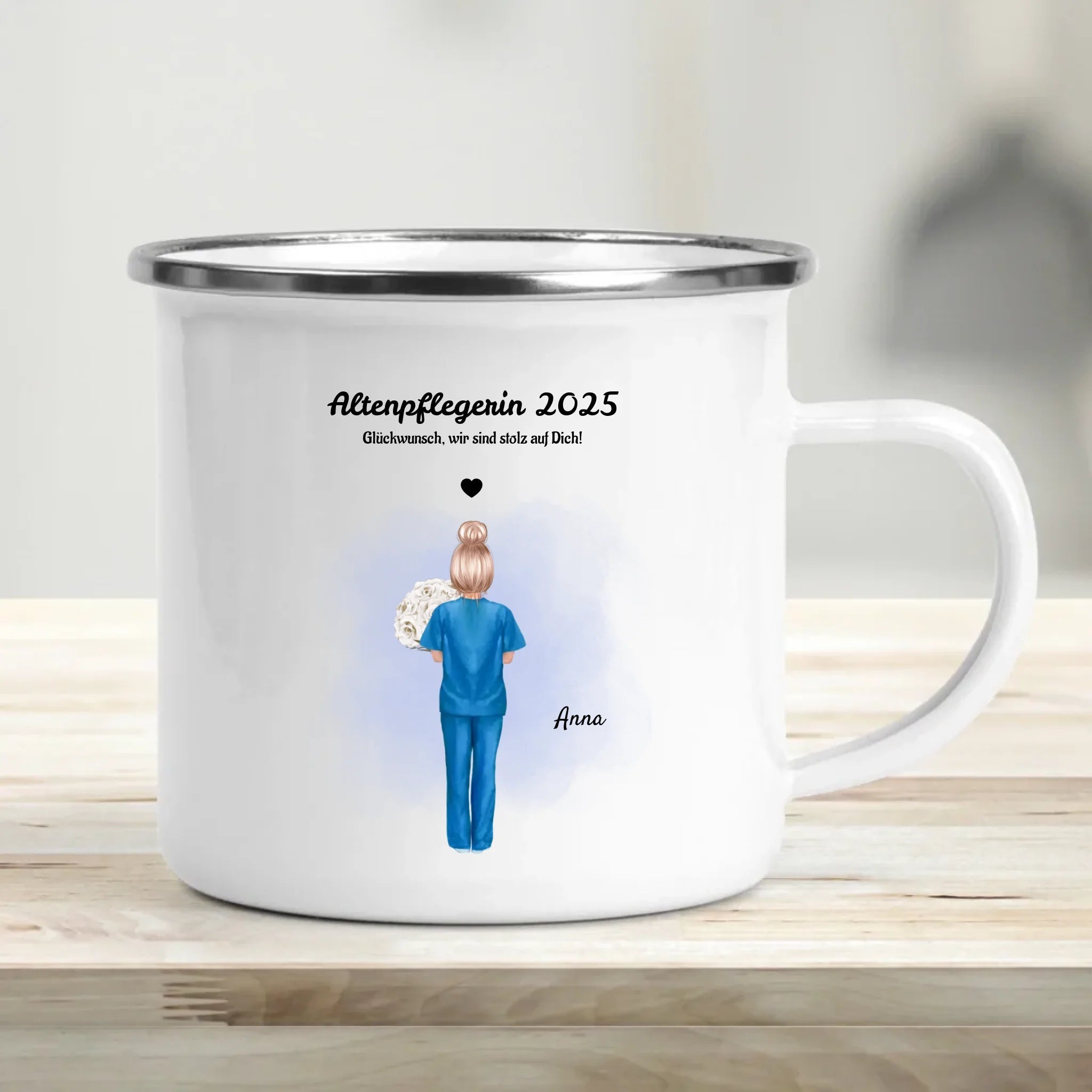 Ausbildung Prüfung bestanden Tasse Altenpflegerin - Cantty