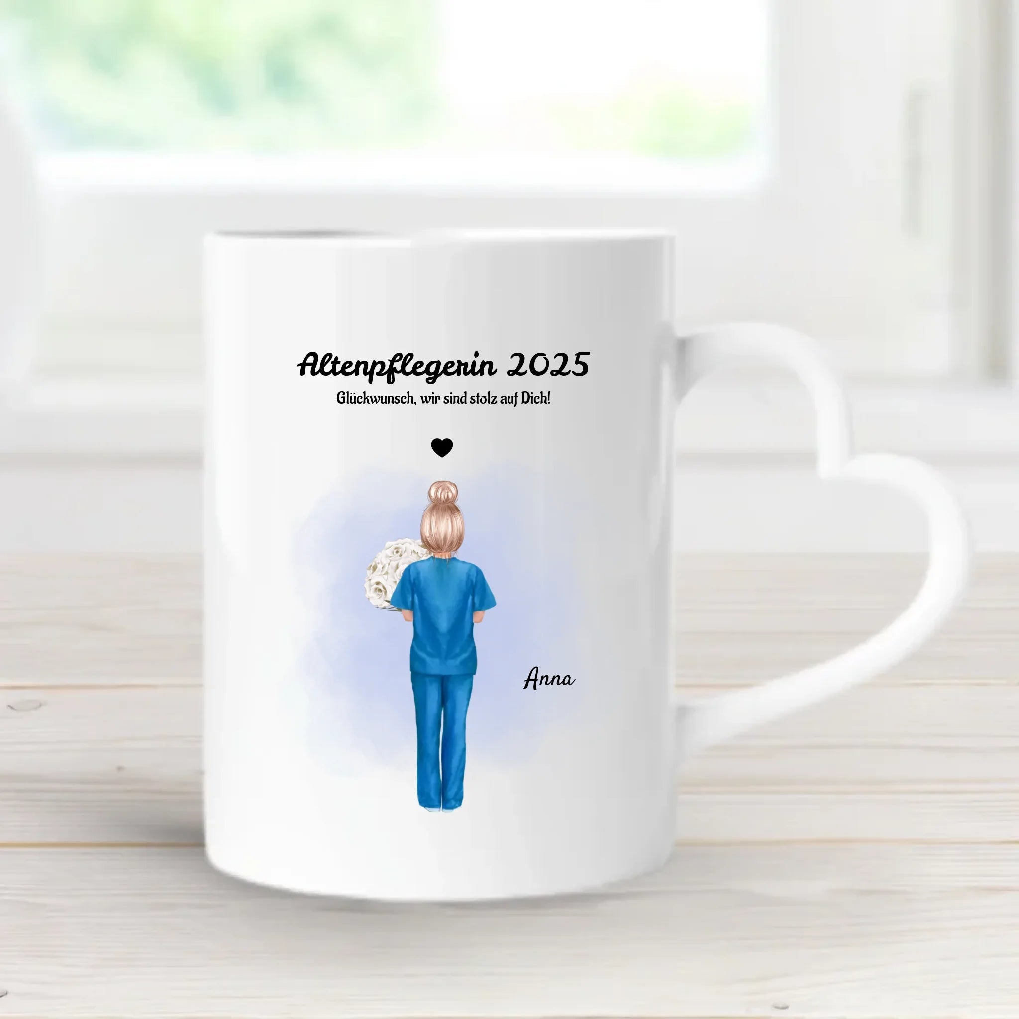 Ausbildung Prüfung bestanden Tasse Altenpflegerin - Cantty