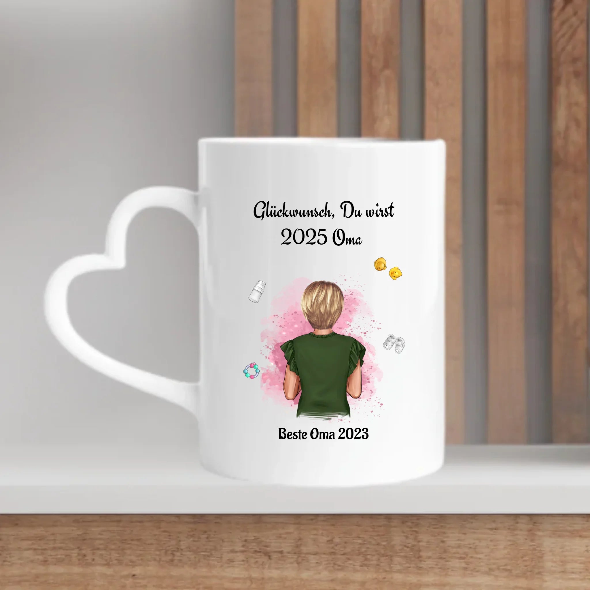 Du wirst Oma Geschenk Tasse zur Schwangerschaft - Cantty