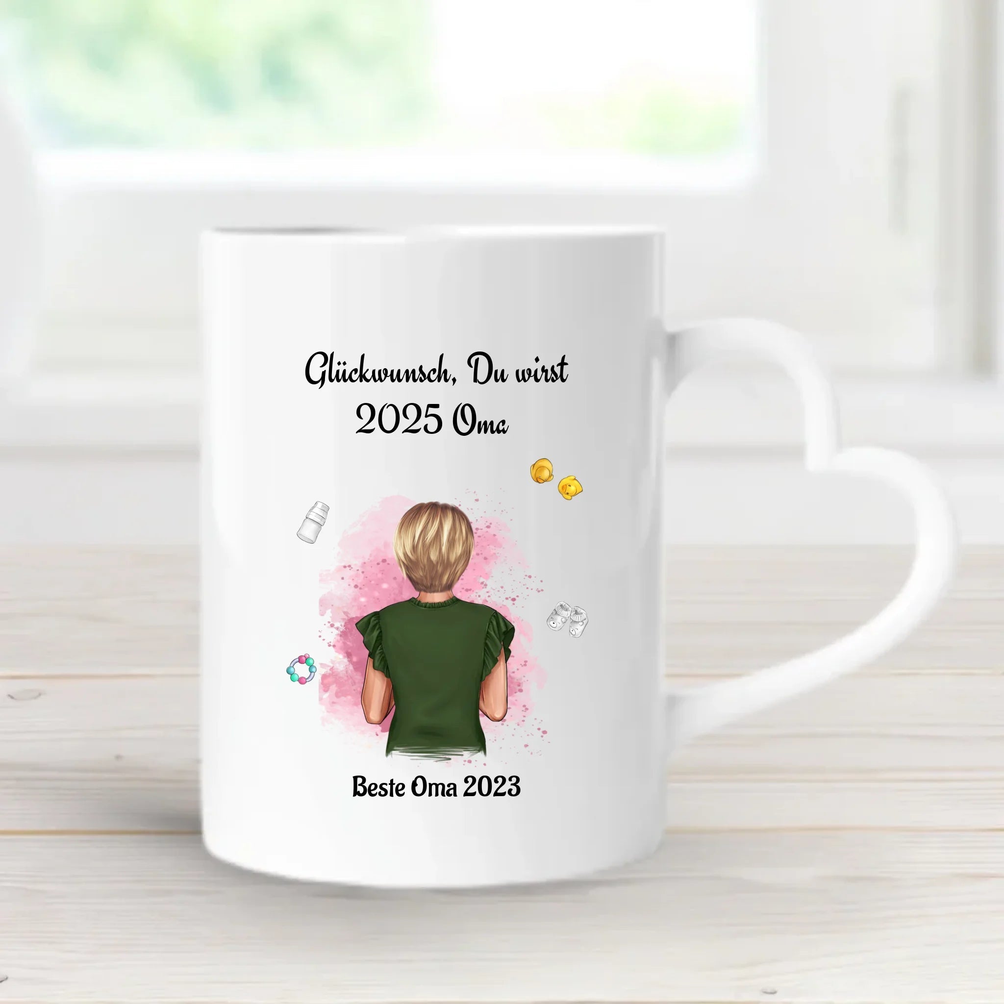 Du wirst Oma Geschenk Tasse zur Schwangerschaft - Cantty