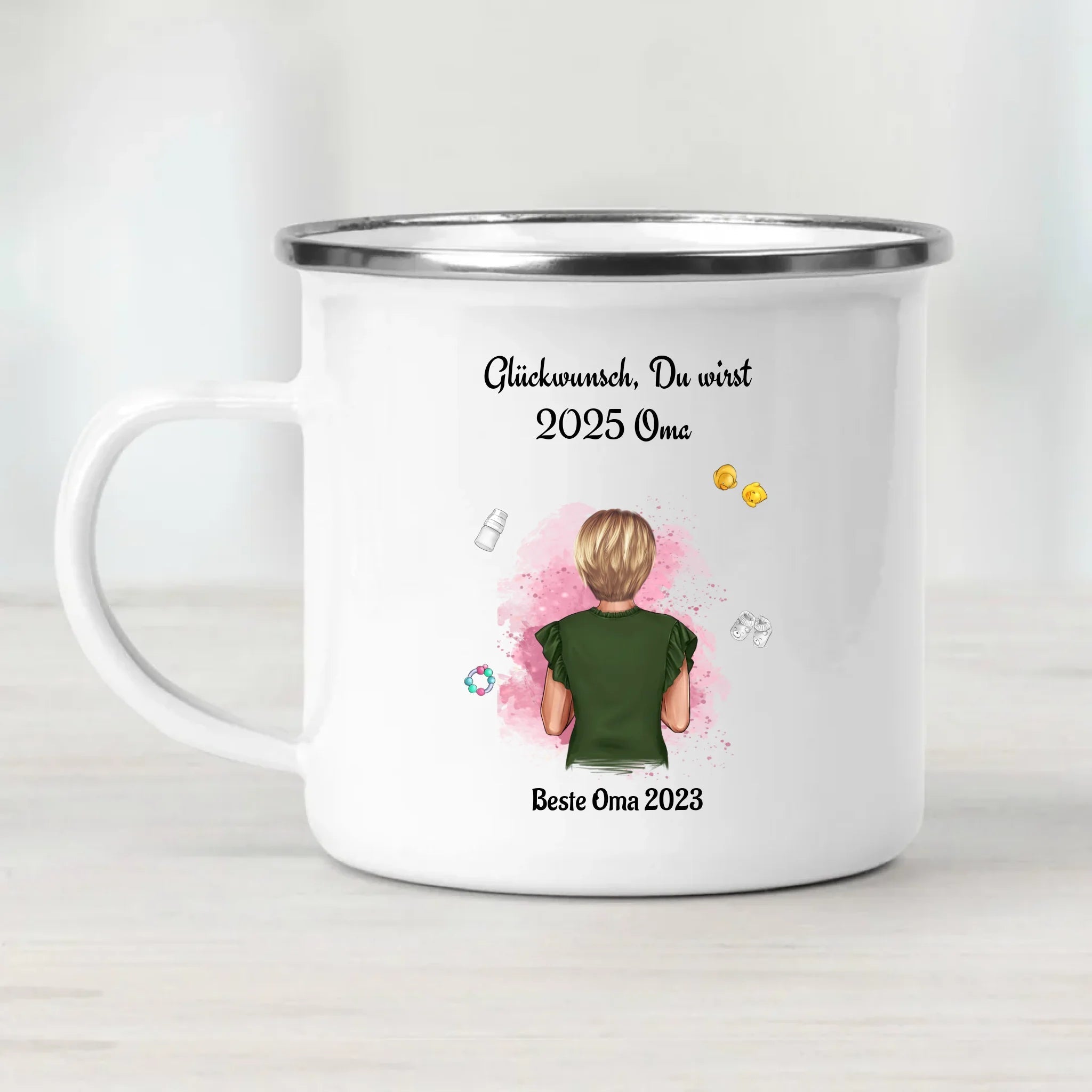 Du wirst Oma Geschenk Tasse zur Schwangerschaft - Cantty