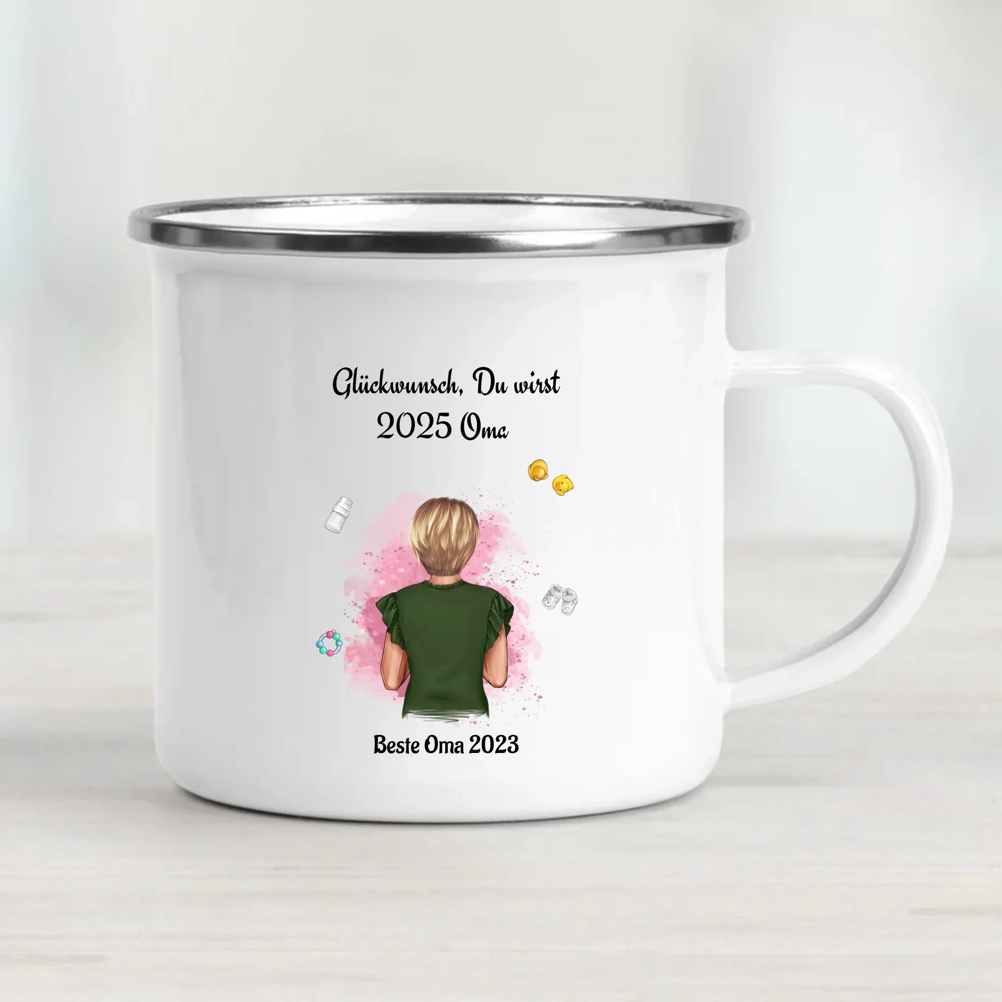 Du wirst Oma Geschenk Tasse zur Schwangerschaft - Cantty
