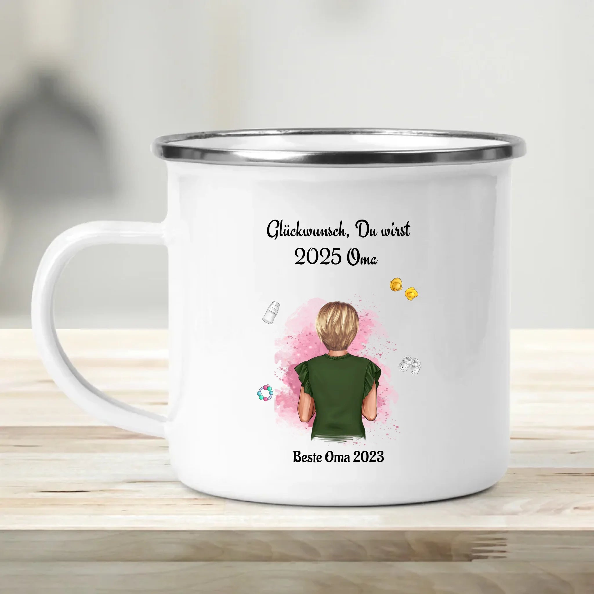 Du wirst Oma Geschenk Tasse zur Schwangerschaft - Cantty