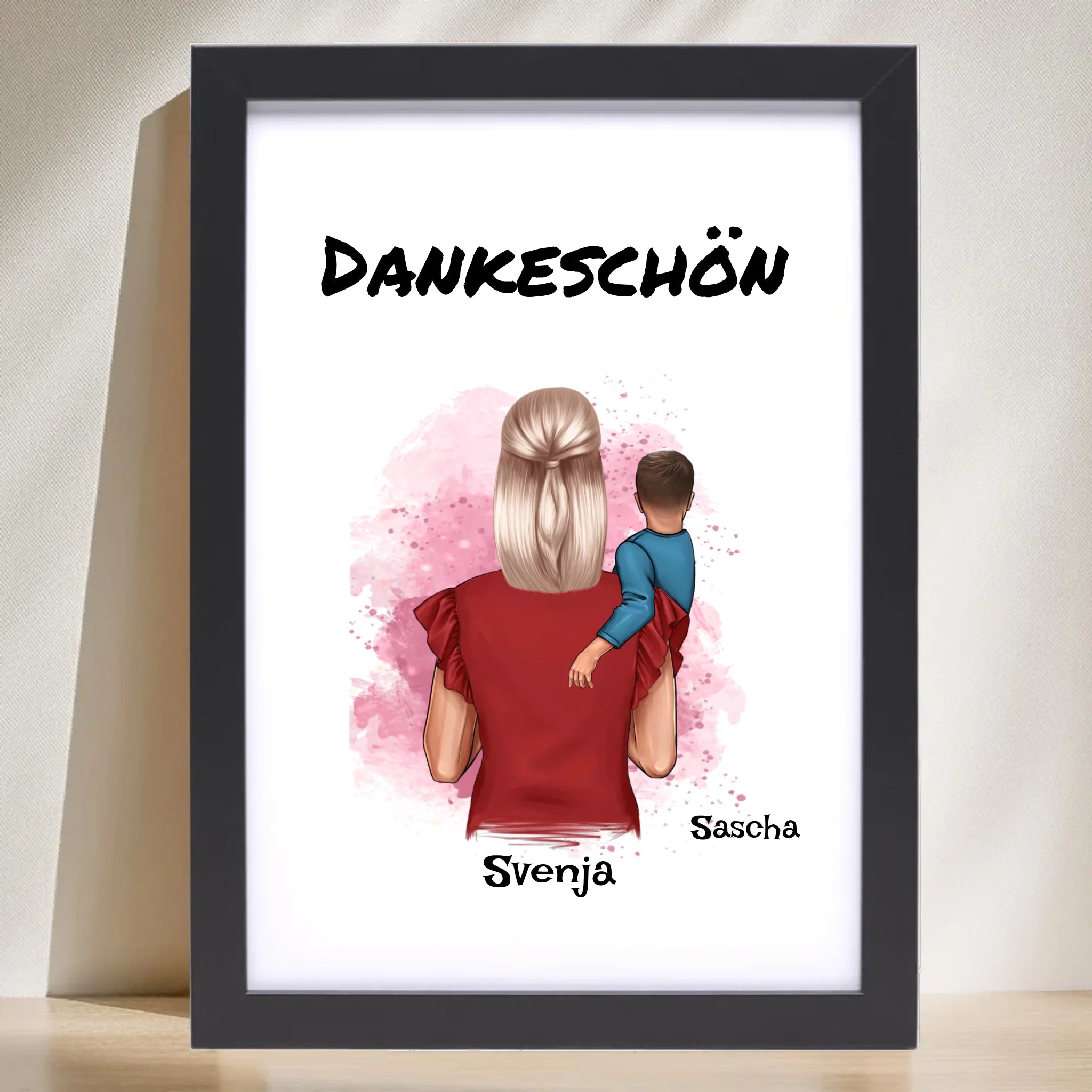 Erzieherin Abschiedsgeschenk Krippe Kita Poster personalisiert - Cantty