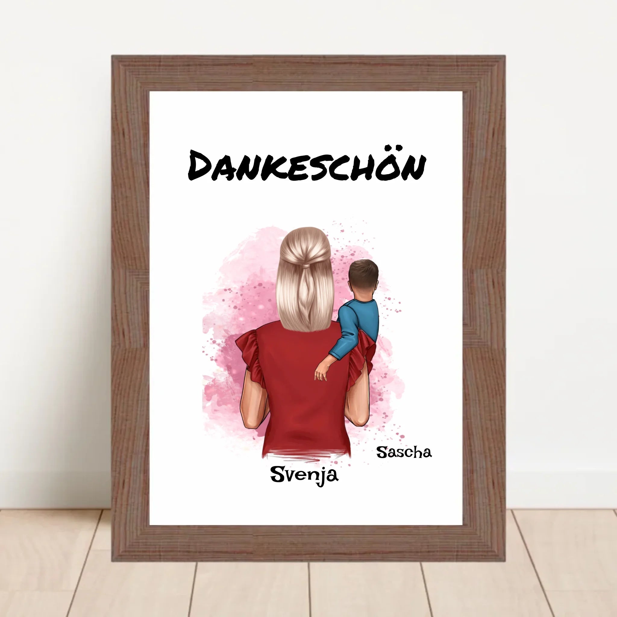 Erzieherin Abschiedsgeschenk Krippe Kita Poster personalisiert - Cantty