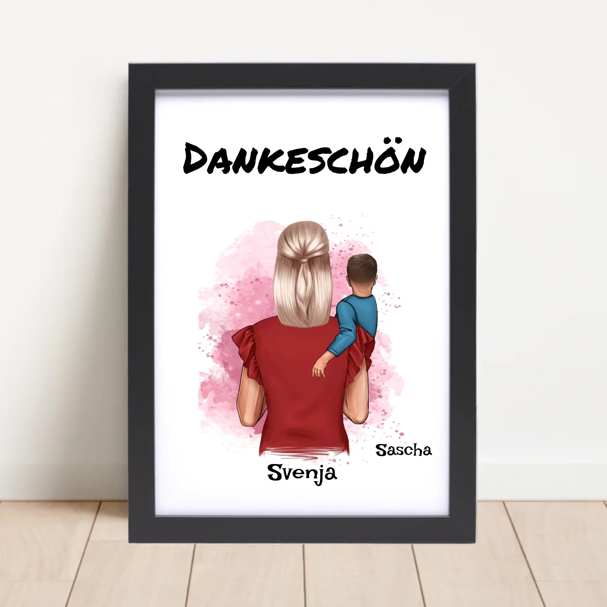 Erzieherin Abschiedsgeschenk Krippe Kita Poster personalisiert - Cantty