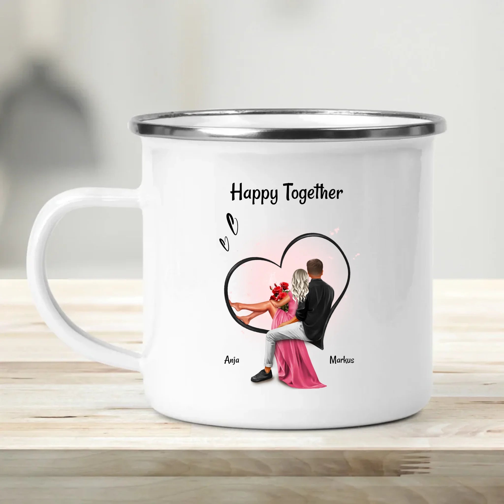 Frau Jahrestagsgeschenk Paar Tasse personalisiert - Cantty