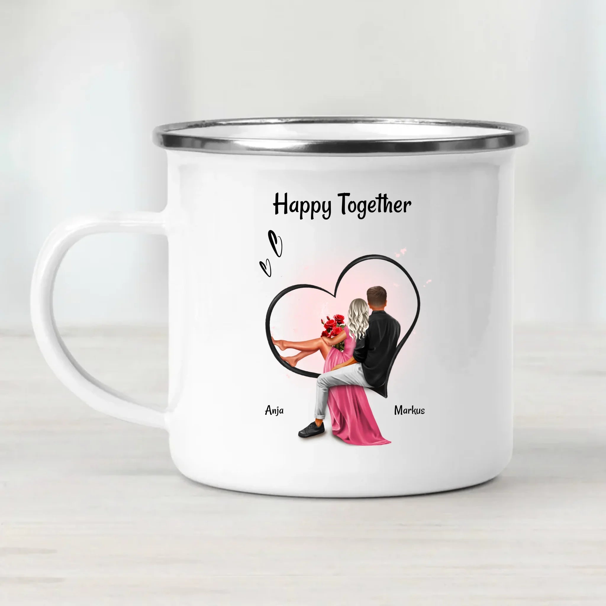 Frau Jahrestagsgeschenk Paar Tasse personalisiert - Cantty