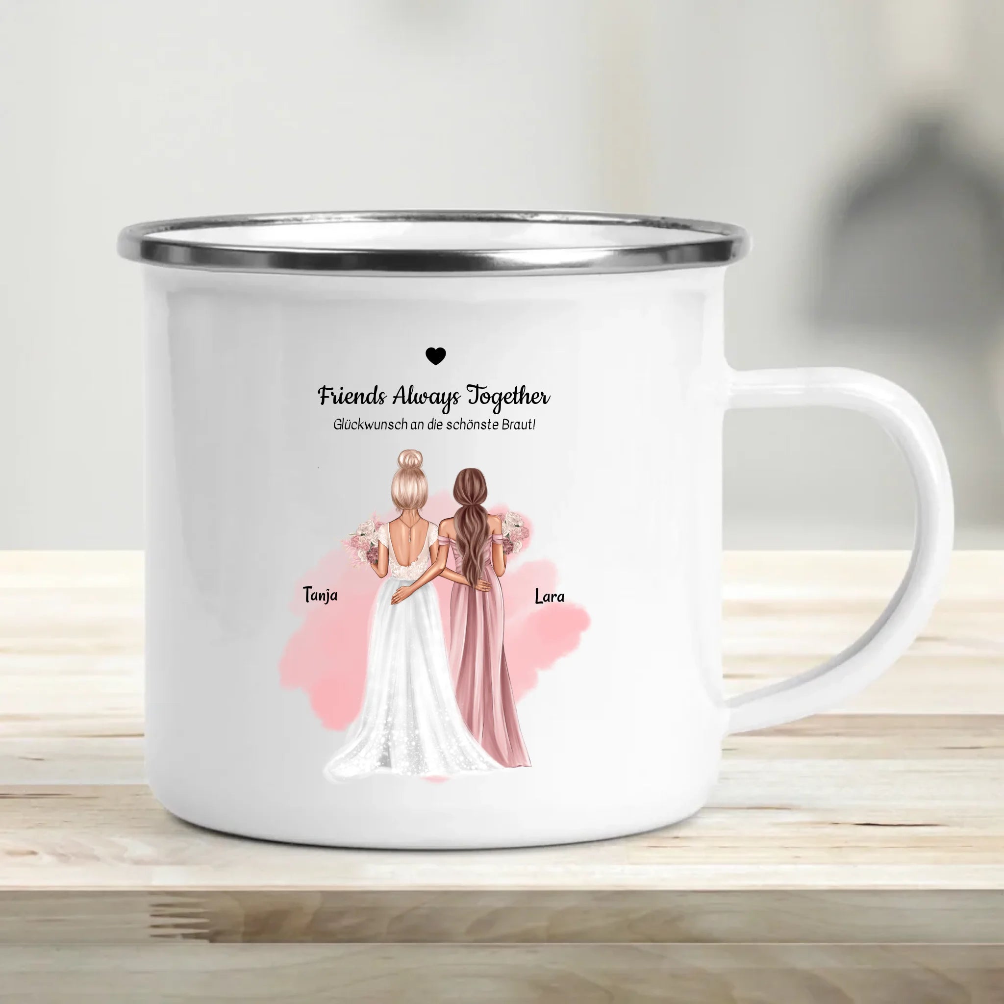 Geschenk Hochzeit beste Freundin Tasse - Cantty