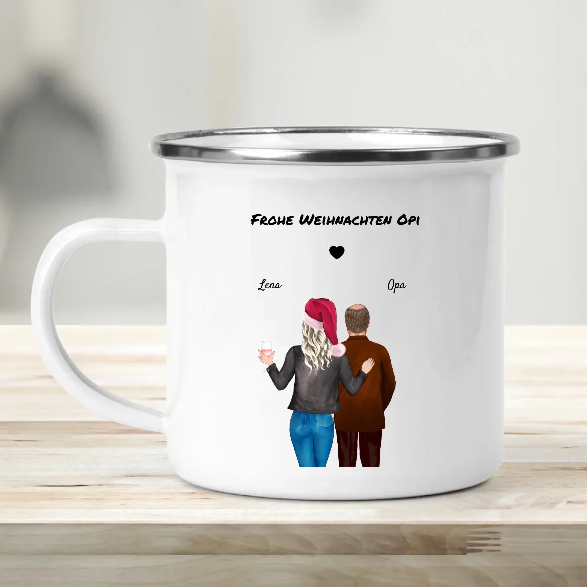 Großvater Enkel Weihnachtsgeschenk Tasse - Cantty