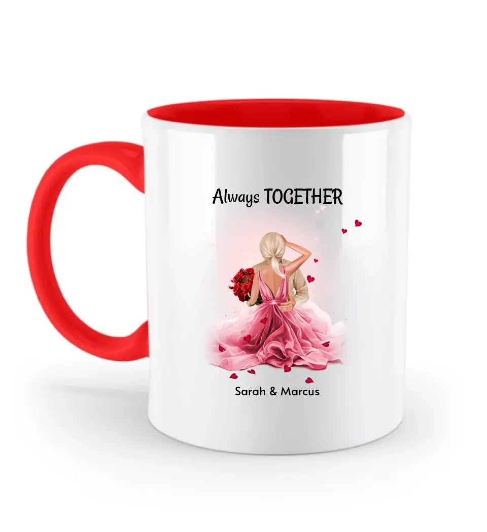 Jahrestagsgeschenk Tasse personalisiert für Frau - Cantty