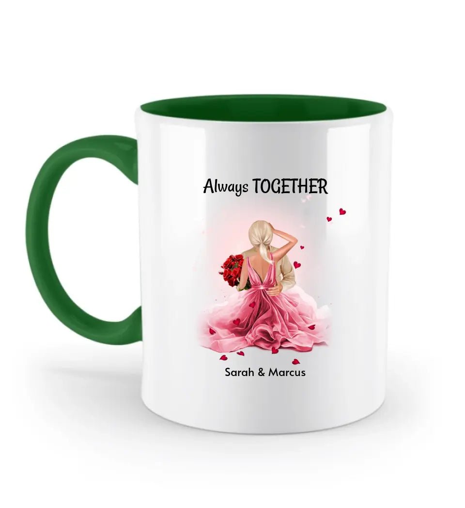 Jahrestagsgeschenk Tasse personalisiert für Frau - Cantty