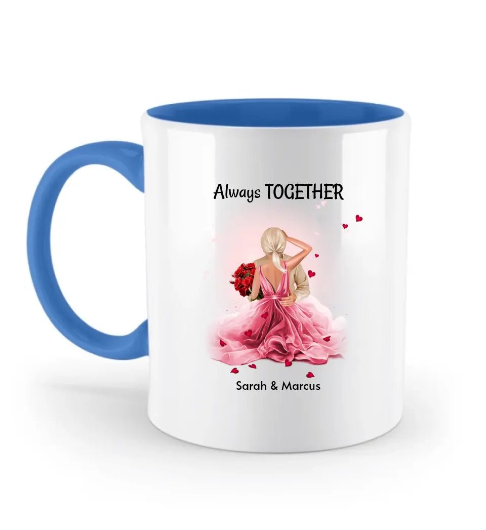 Jahrestagsgeschenk Tasse personalisiert für Frau - Cantty