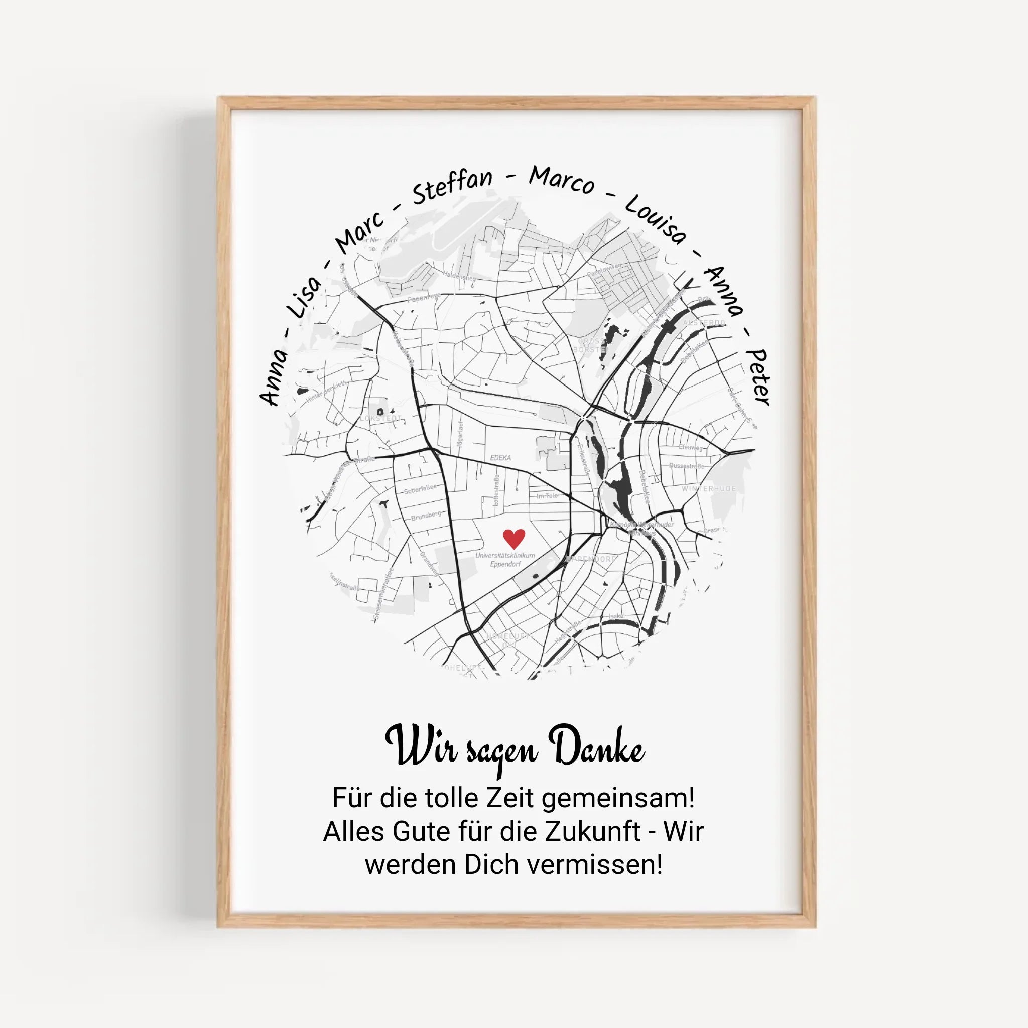 Personalisiertes Dankeschön Geschenk Für Mitarbeiter – Gravierte Metall-Karte 'Thank You For All You Do' | Brieftaschenformat
