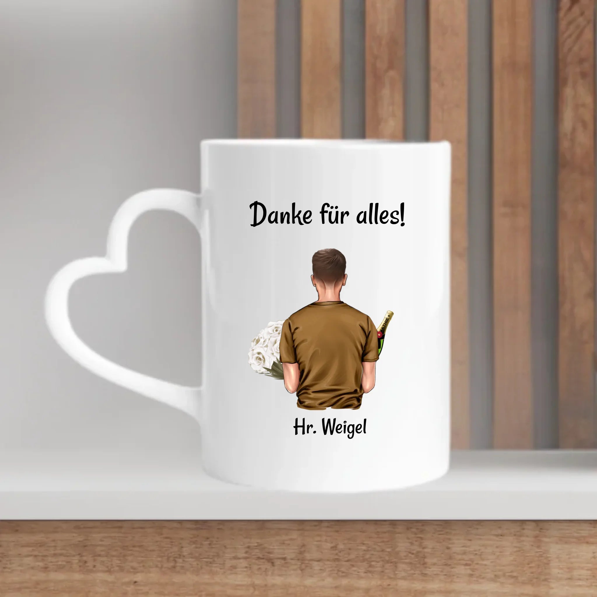 Lehrer Dankeschön Tasse Geschenk mit Name - Cantty