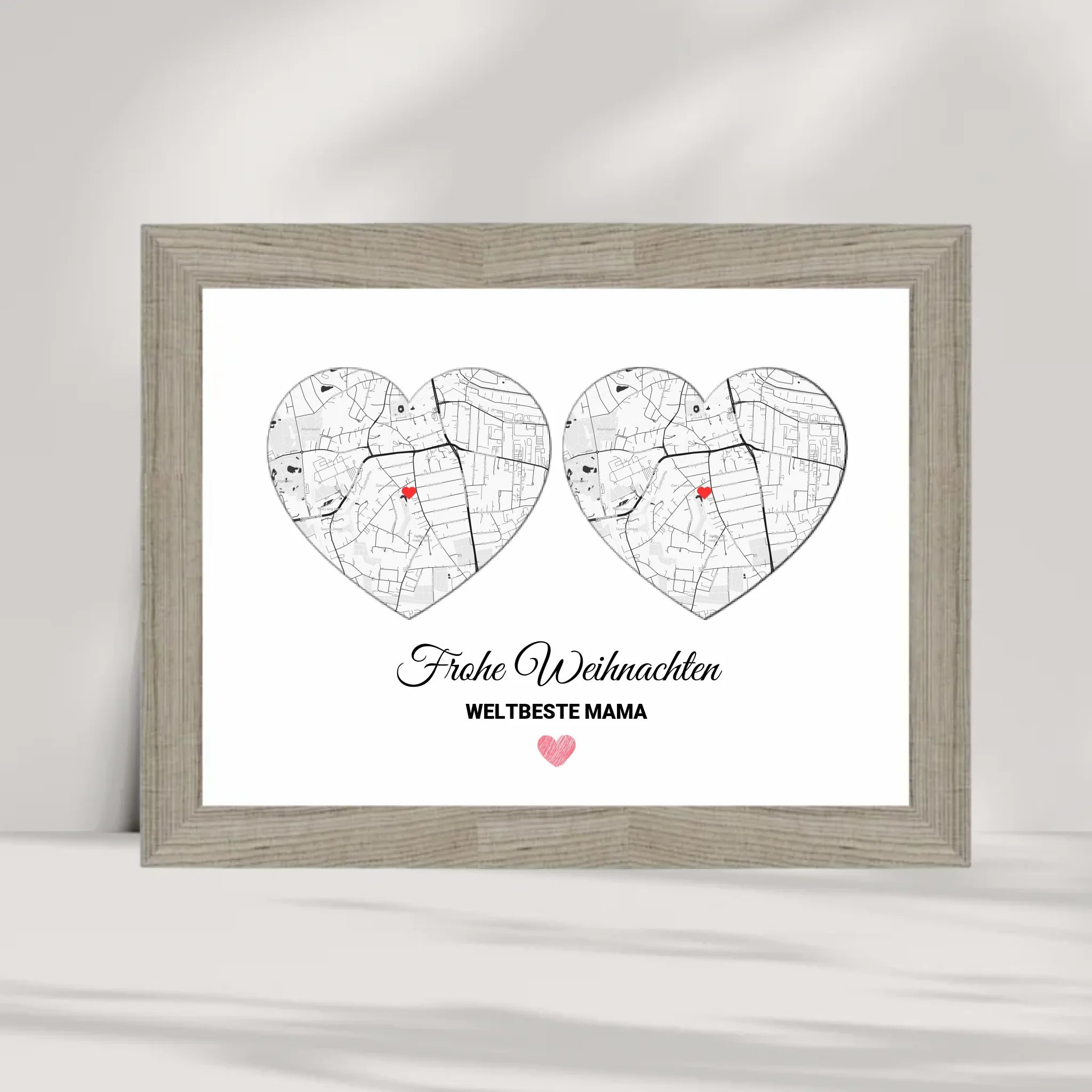 Mutter Weihnachtsgeschenk Fern Familie Abstand Poster - Cantty
