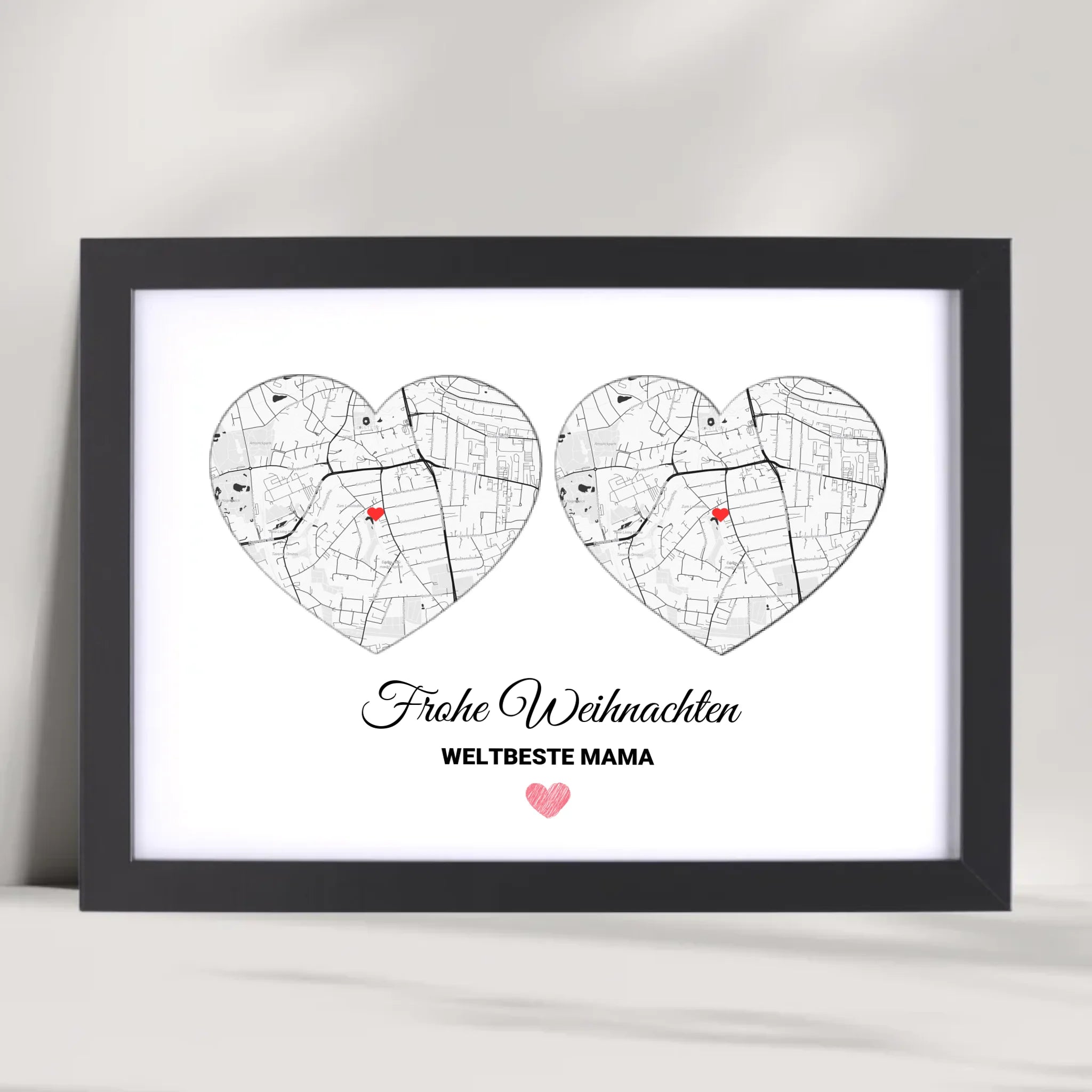 Mutter Weihnachtsgeschenk Fern Familie Abstand Poster - Cantty