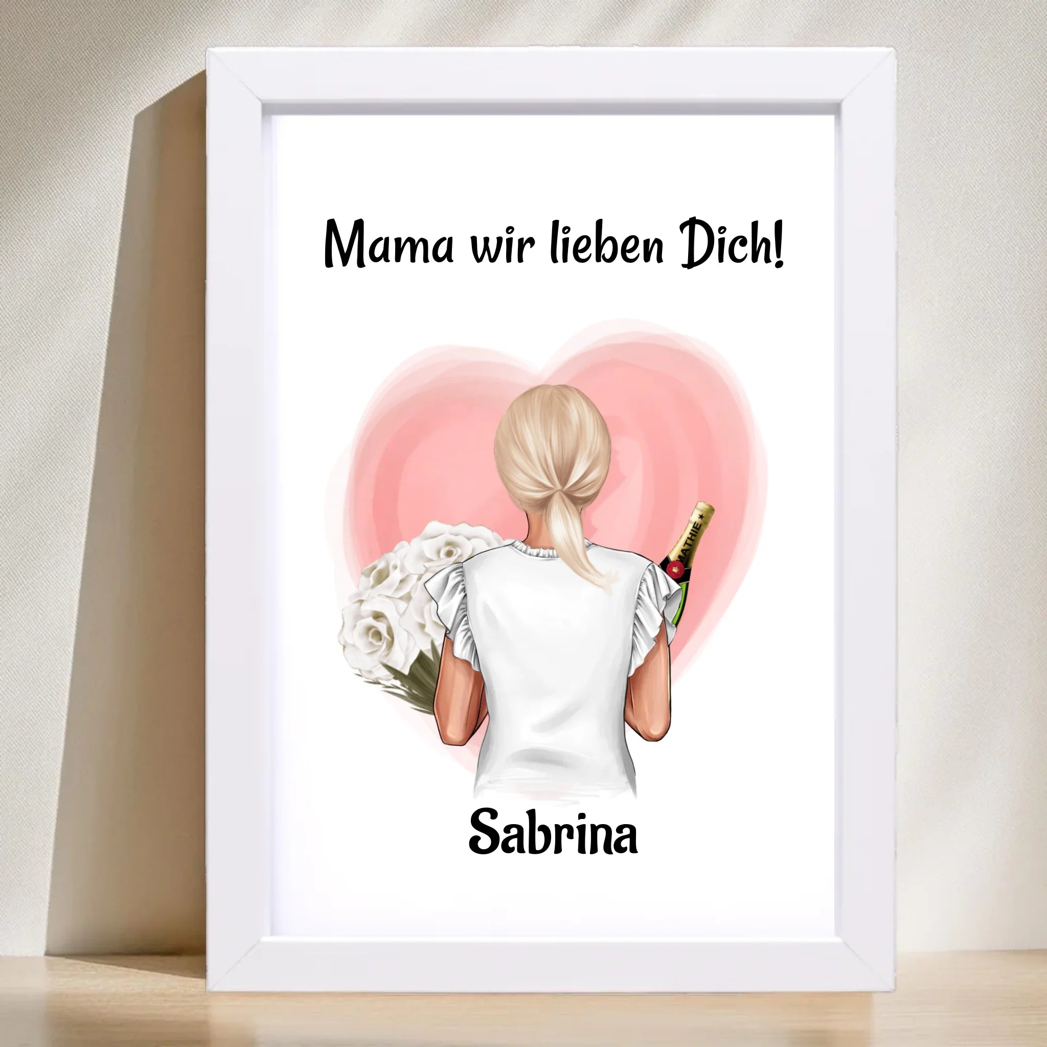 Muttertag Poster Geschenk für Mama - Cantty