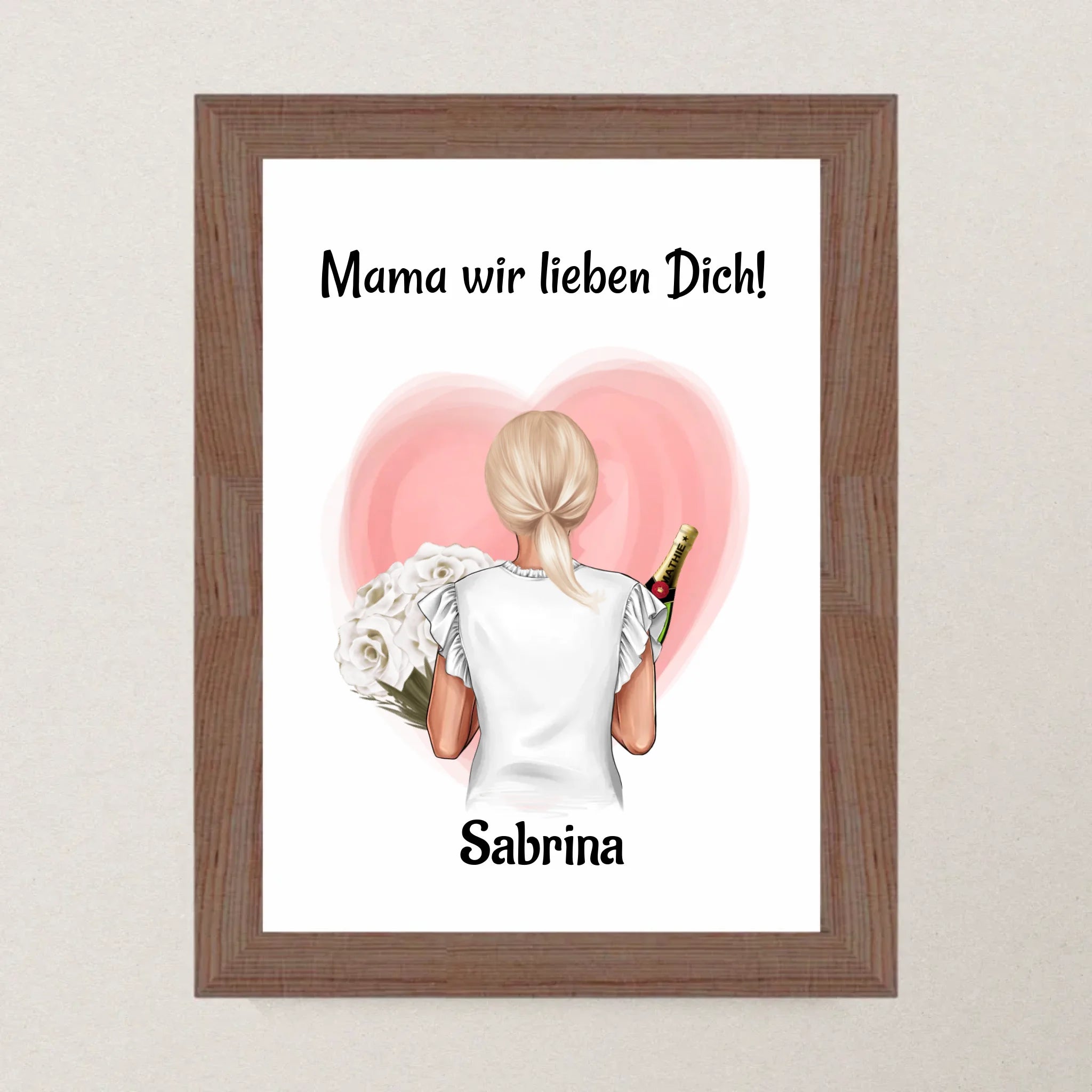 Muttertag Poster Geschenk für Mama - Cantty