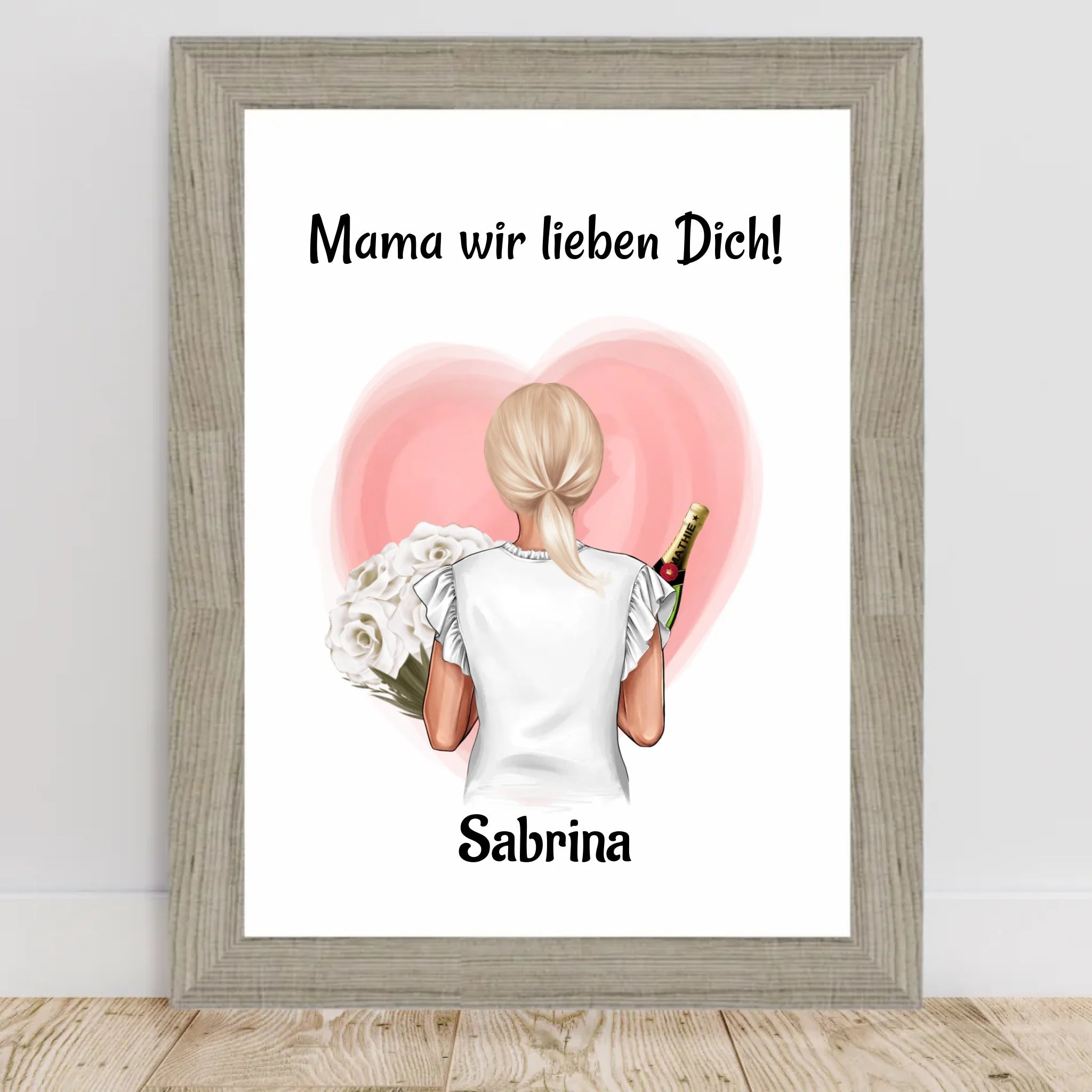 Muttertag Poster Geschenk für Mama - Cantty