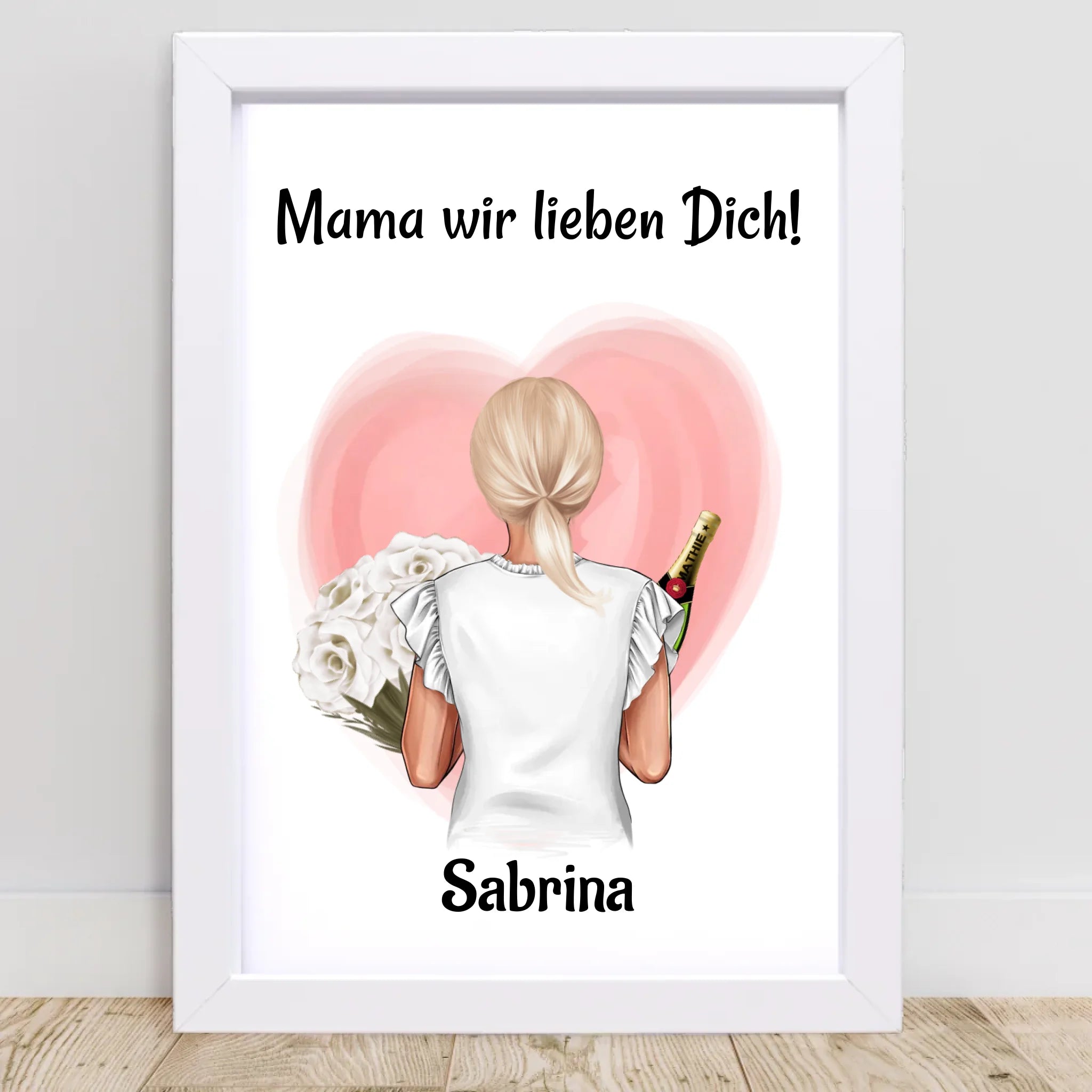 Muttertag Poster Geschenk für Mama - Cantty