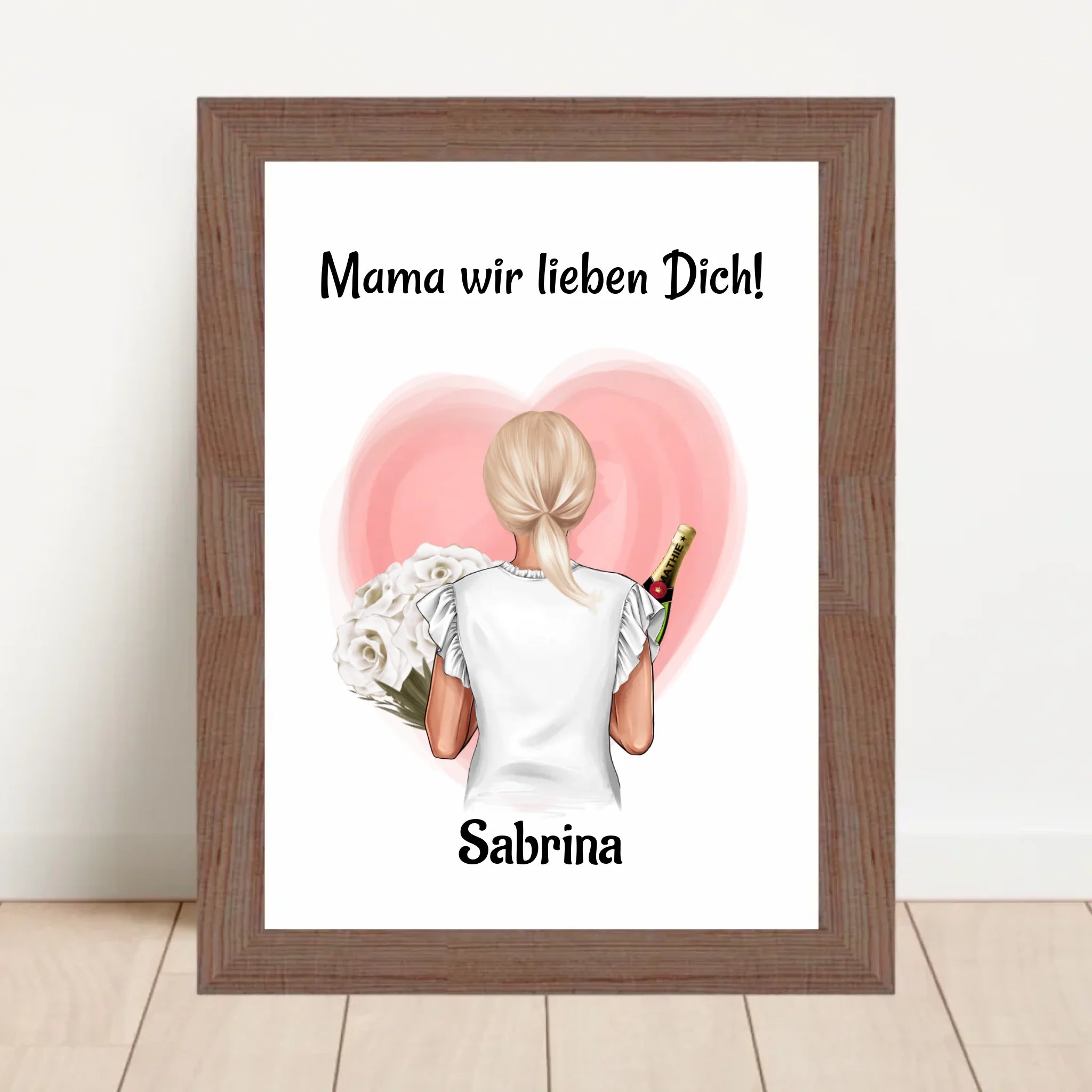 Muttertag Poster Geschenk für Mama - Cantty