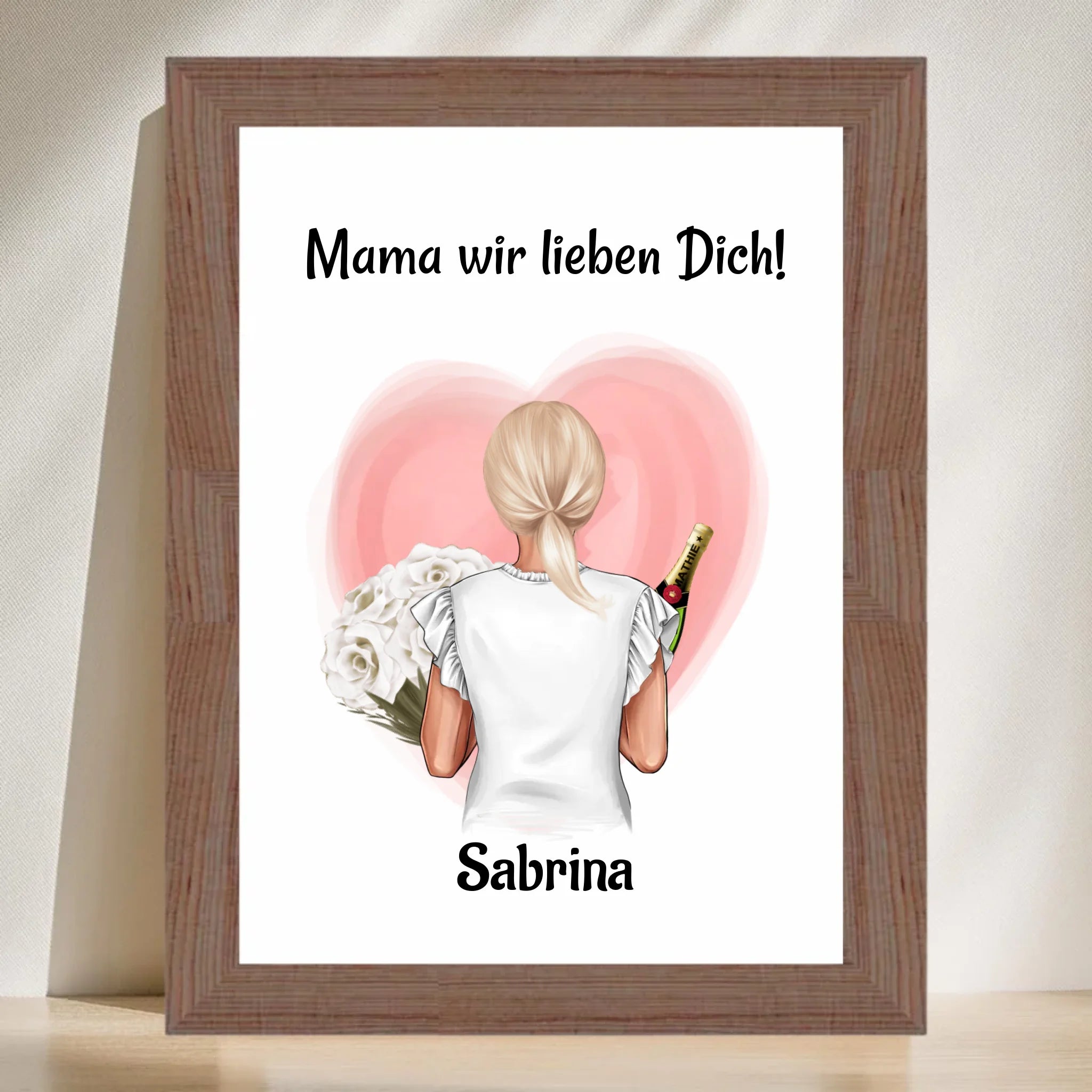 Muttertag Poster Geschenk für Mama - Cantty