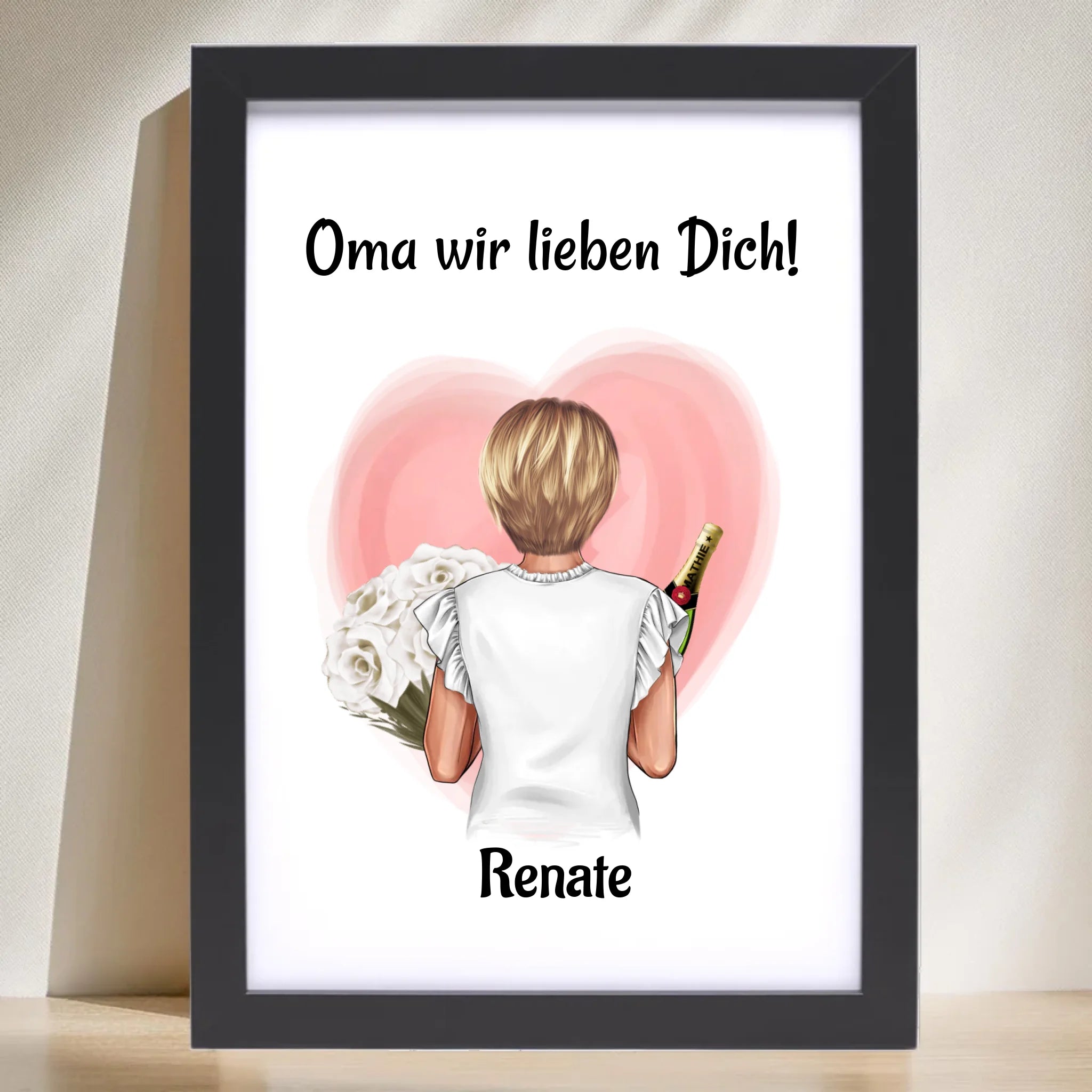 Oma Muttertag Poster Geschenk - Cantty