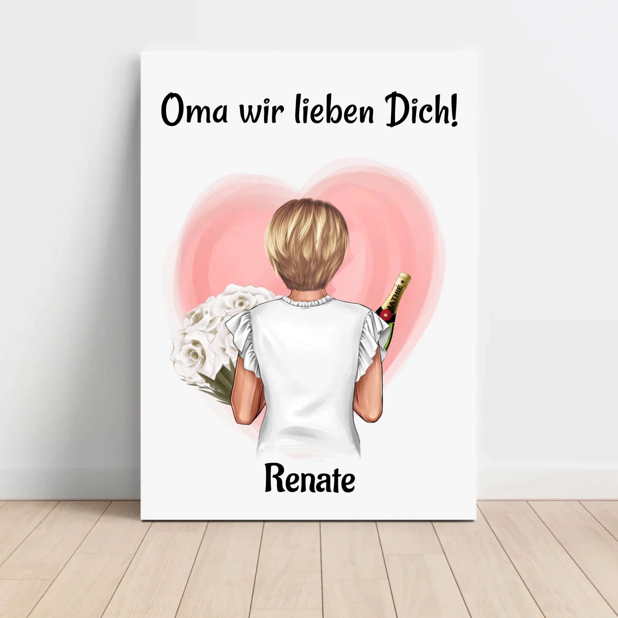 Oma Muttertag Poster Geschenk - Cantty