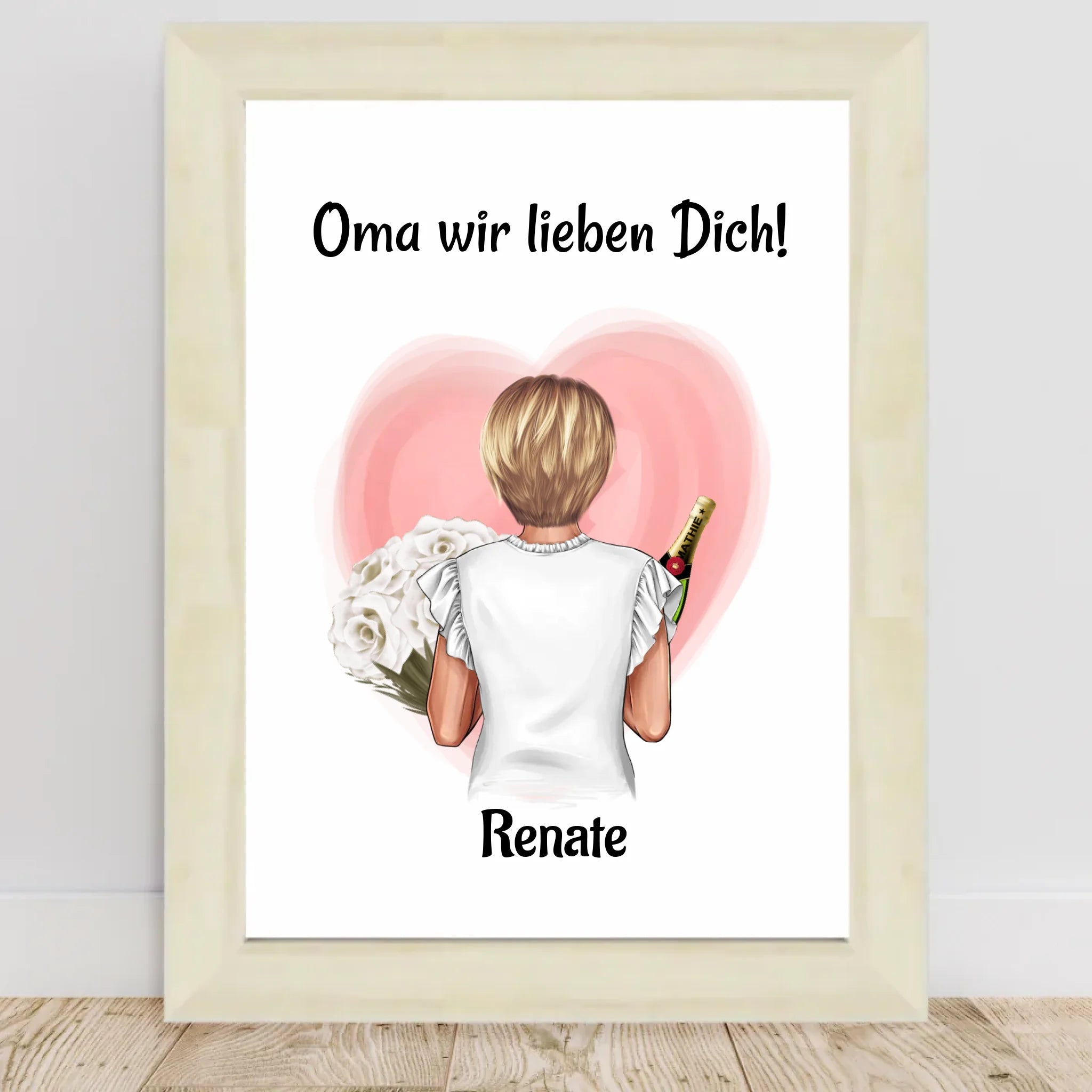 Oma Muttertag Poster Geschenk - Cantty