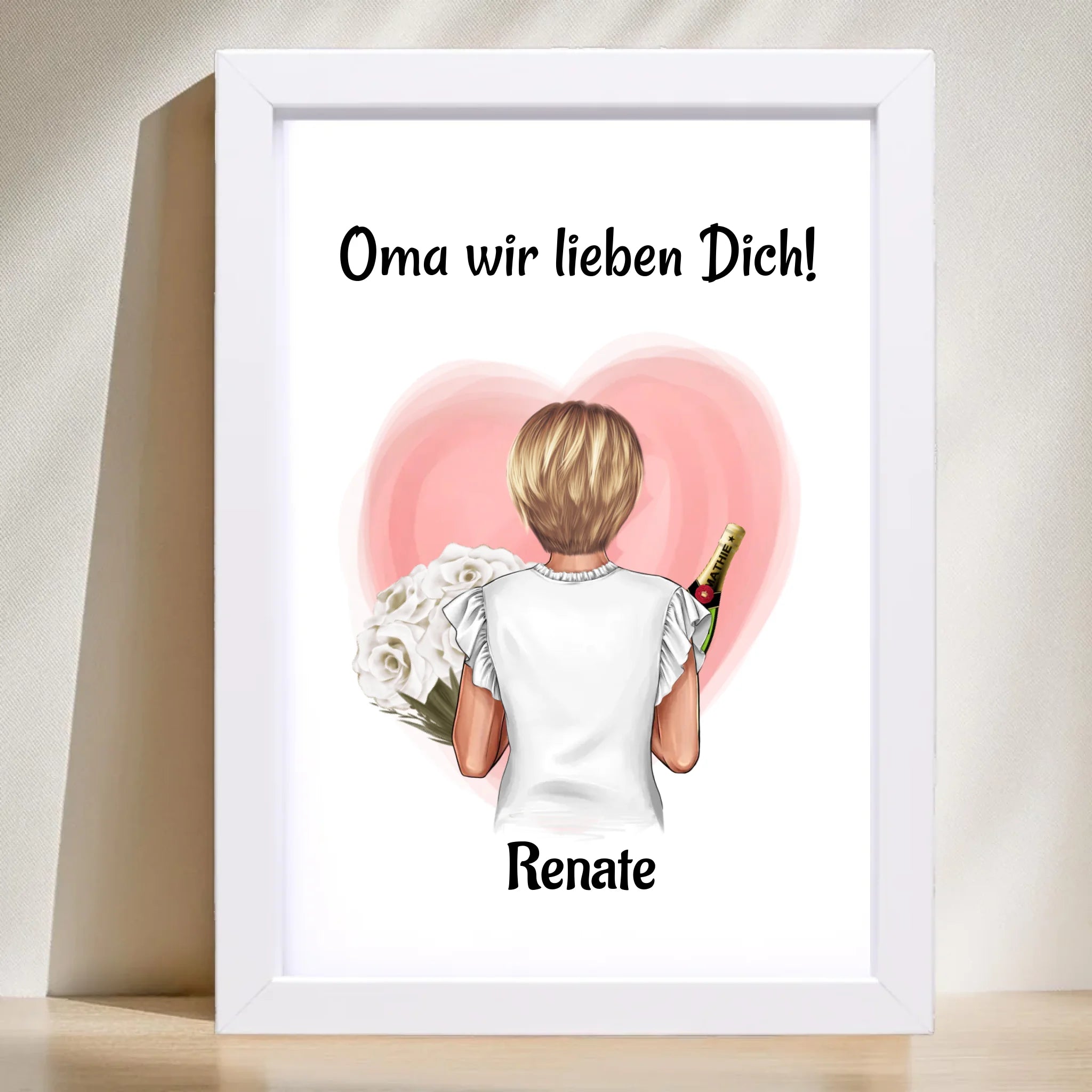 Oma Muttertag Poster Geschenk - Cantty