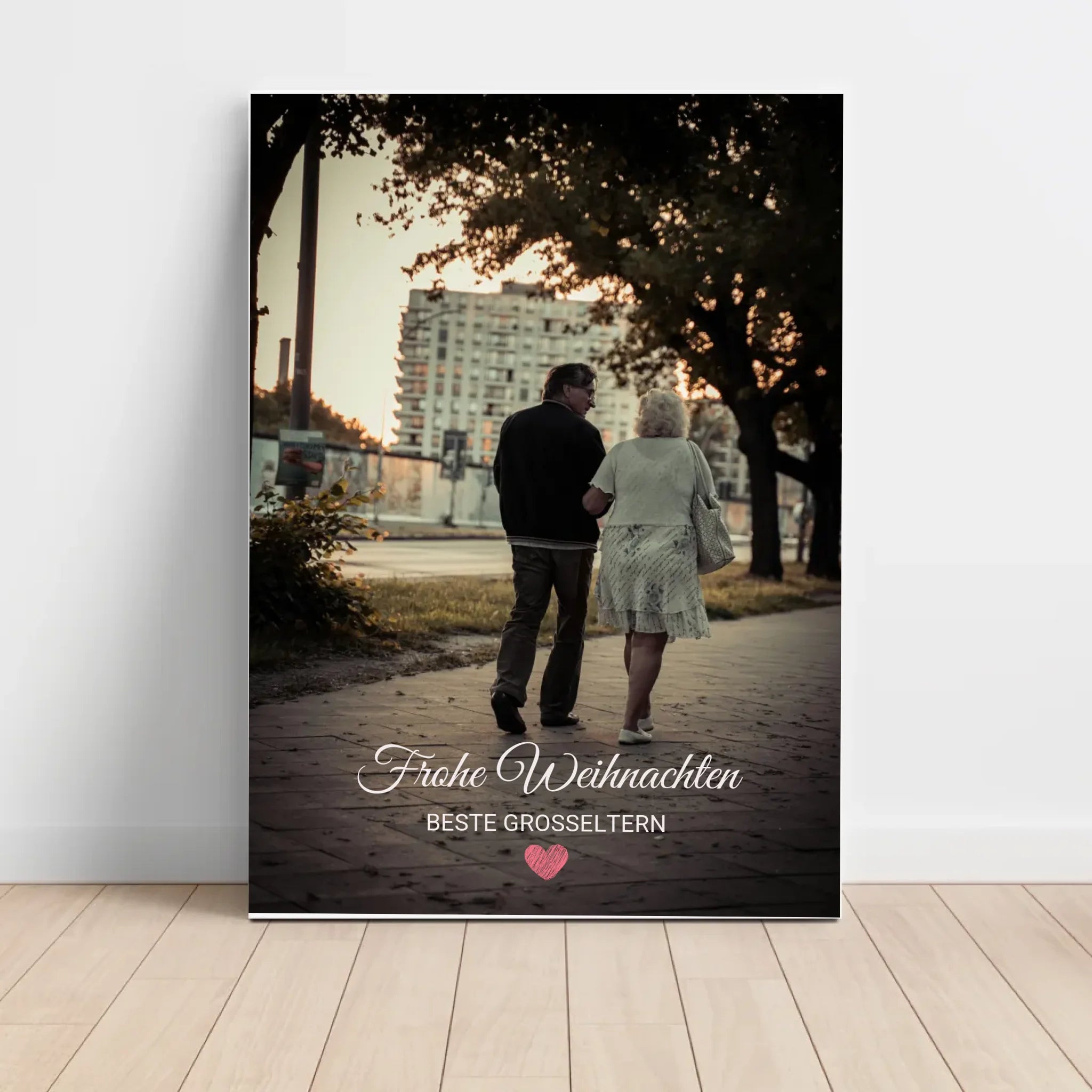 Oma Opa Foto Weihnachtsgeschenk mit Bilderrahmen personalisierbar - Cantty