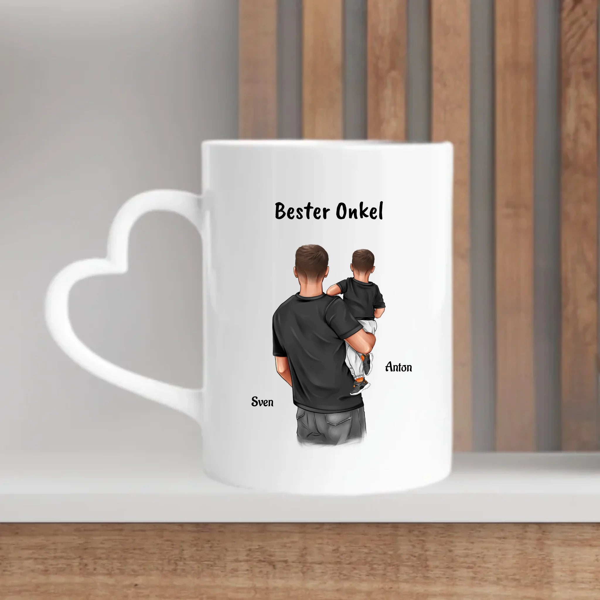 Onkel-Geschenk – Edelstahl-Brieftaschenkarte Mit Gravur | Dankeskarte Für Vatertag, Geburtstag