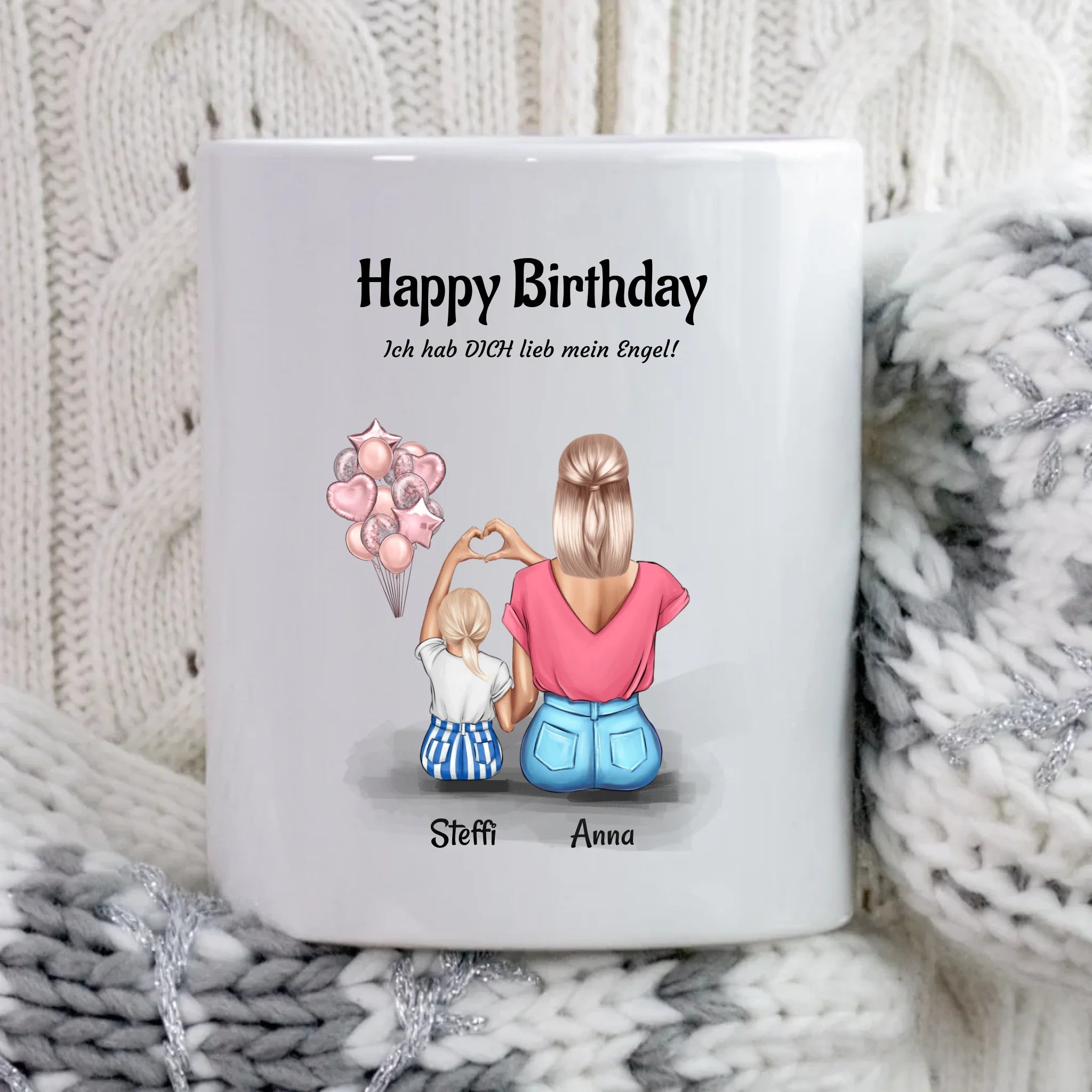 Patenkind Tasse Mädchen Patentante personalisiert - Cantty
