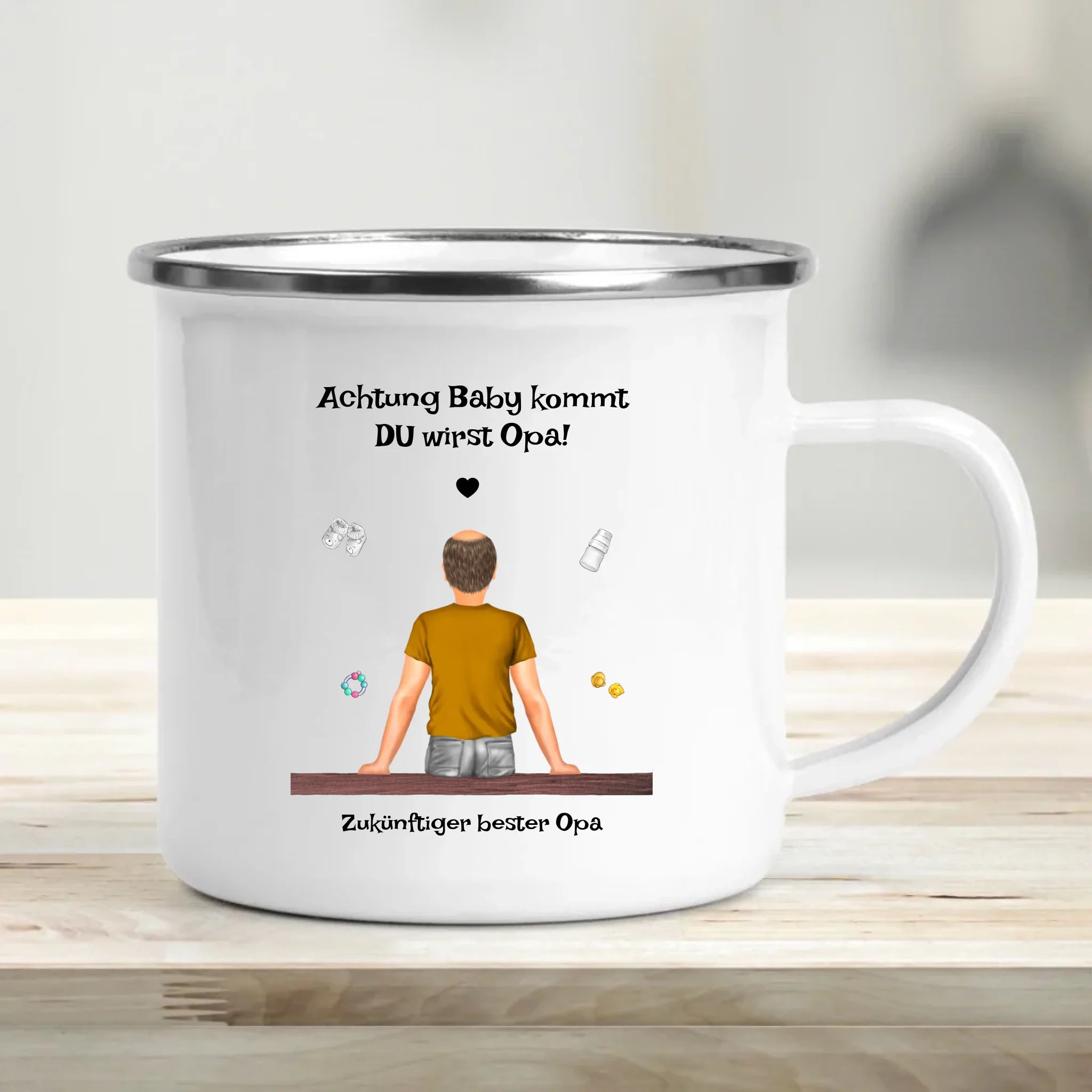 Schwangerschaft Ankündigung Tasse Geschenk für Vater - Cantty