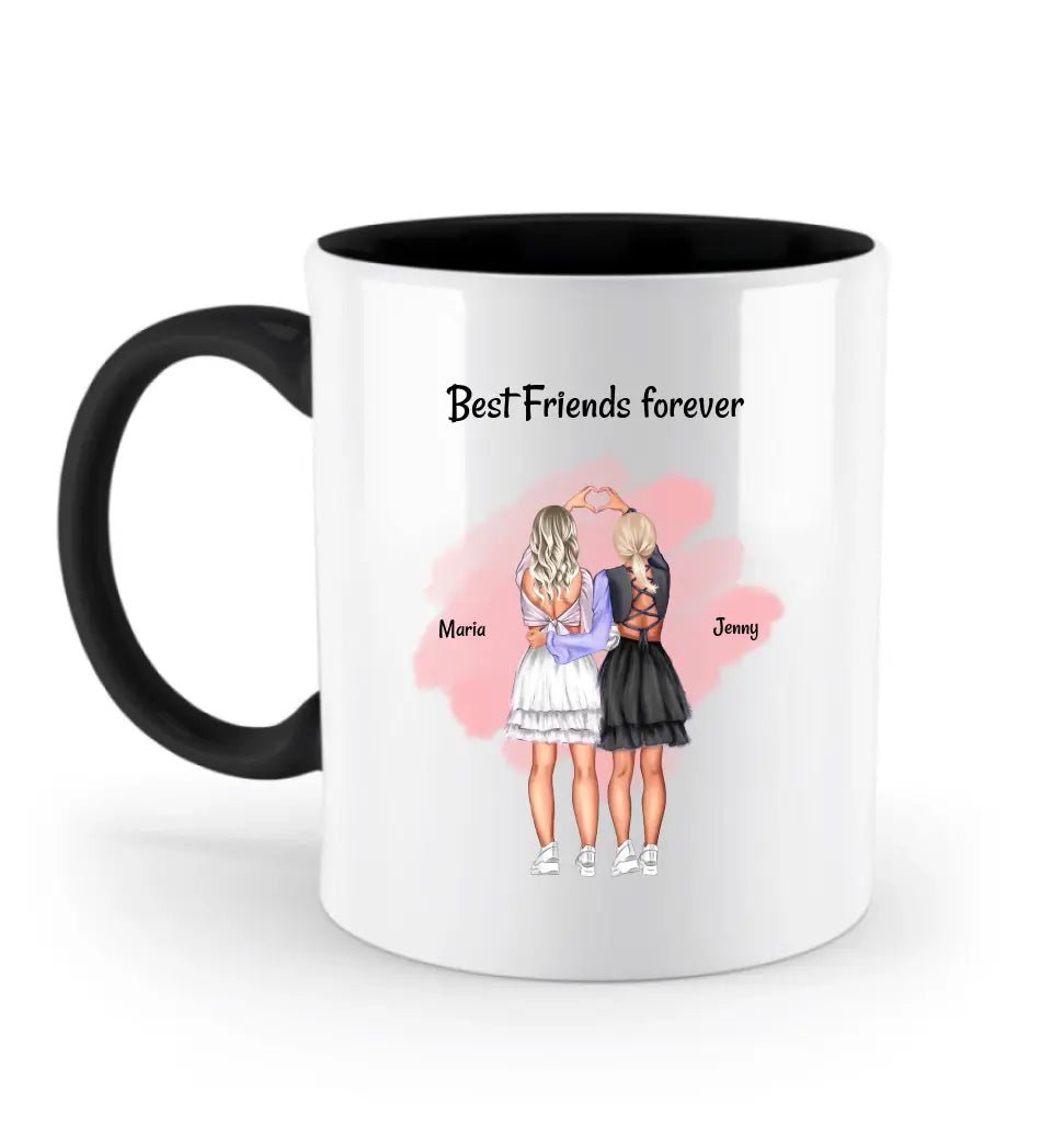 Tasse für beste Freundin Geschenk personalisiert - Cantty