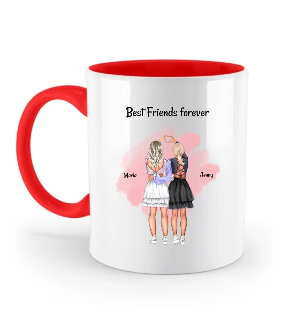Tasse für beste Freundin Geschenk personalisiert - Cantty