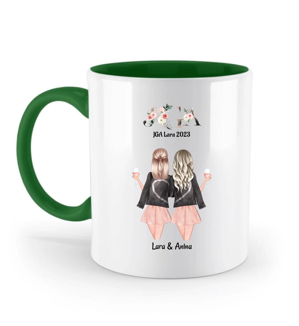 Tasse Geschenk beste Freundin JGA - Cantty