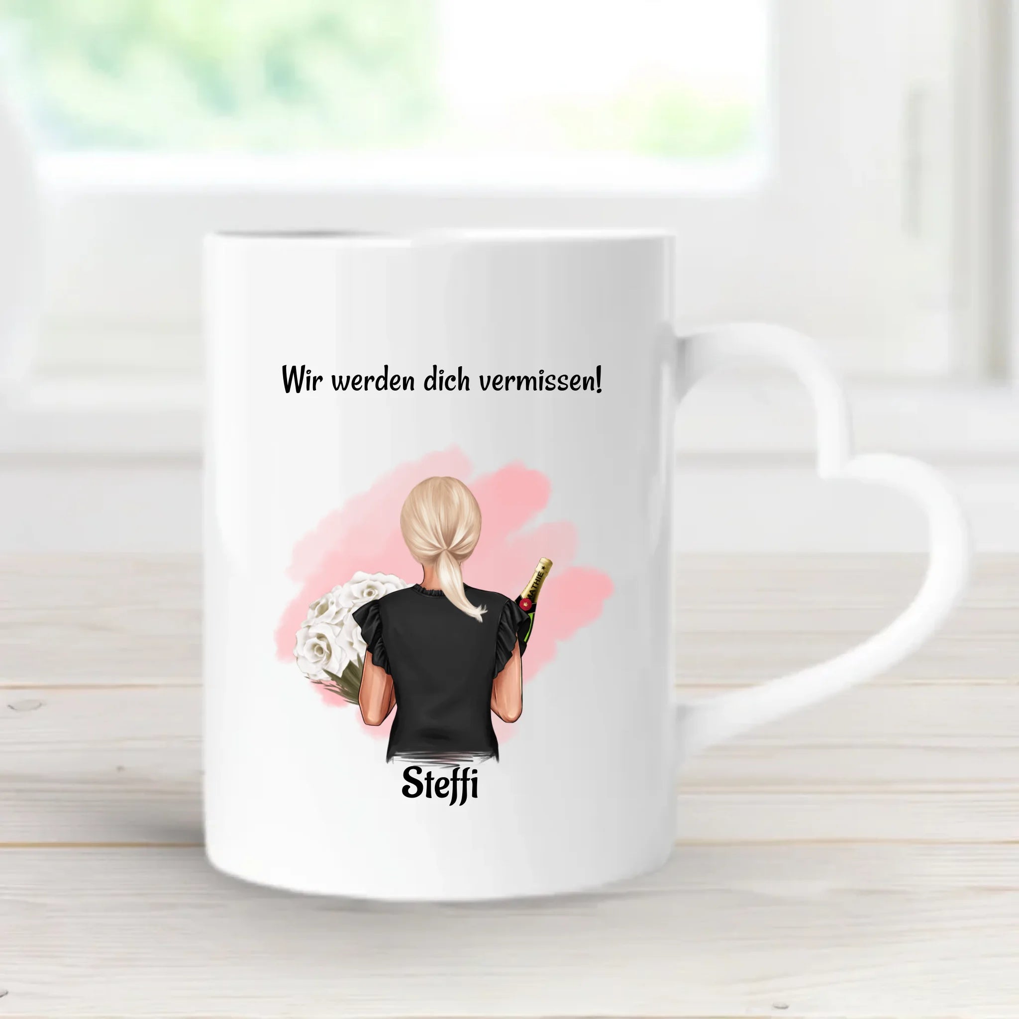Tasse Kollegin Abschiedsgeschenk personalisiert - Cantty