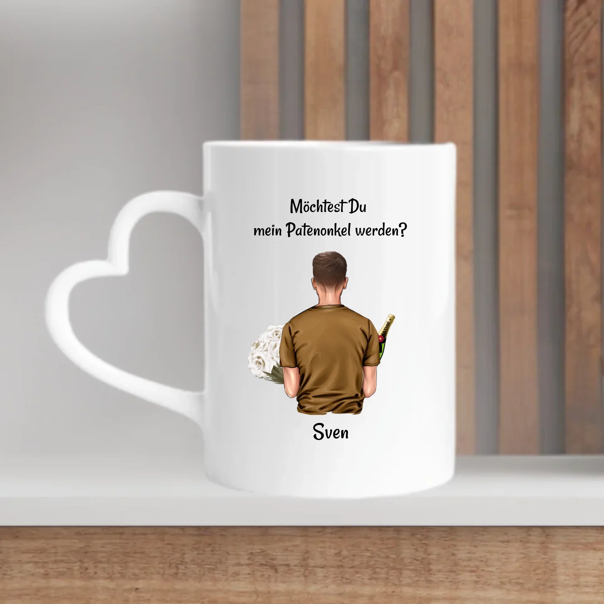 Tasse Patenonkel fragen Geschenk Tasse personalisiert - Cantty