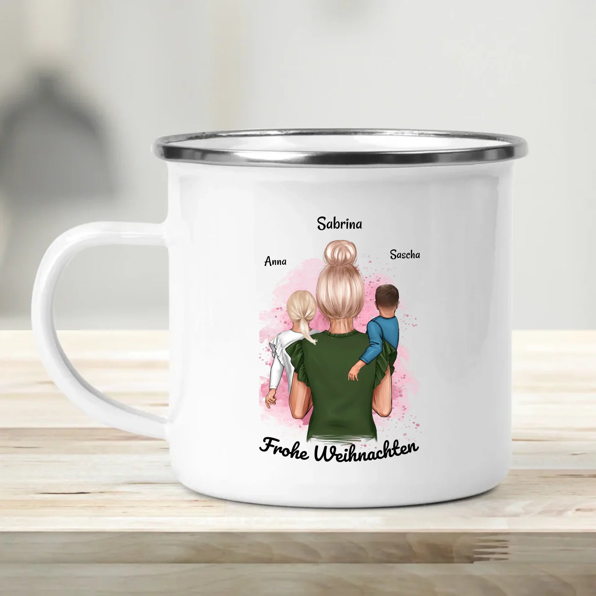 Tasse Weihnachtsgeschenk Patenkind an Patentante personalisiert - Cantty