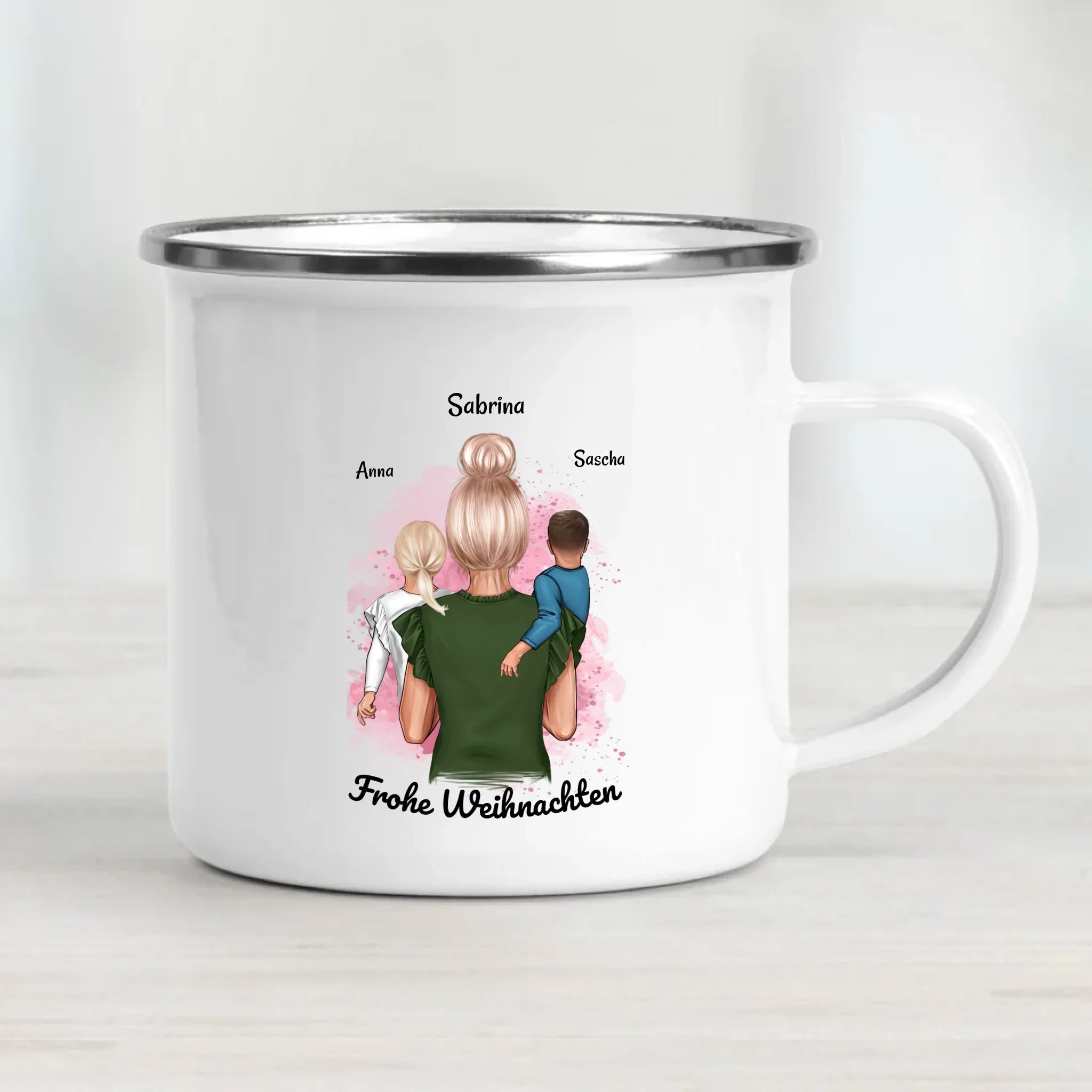 Tasse Weihnachtsgeschenk Patenkind an Patentante personalisiert - Cantty