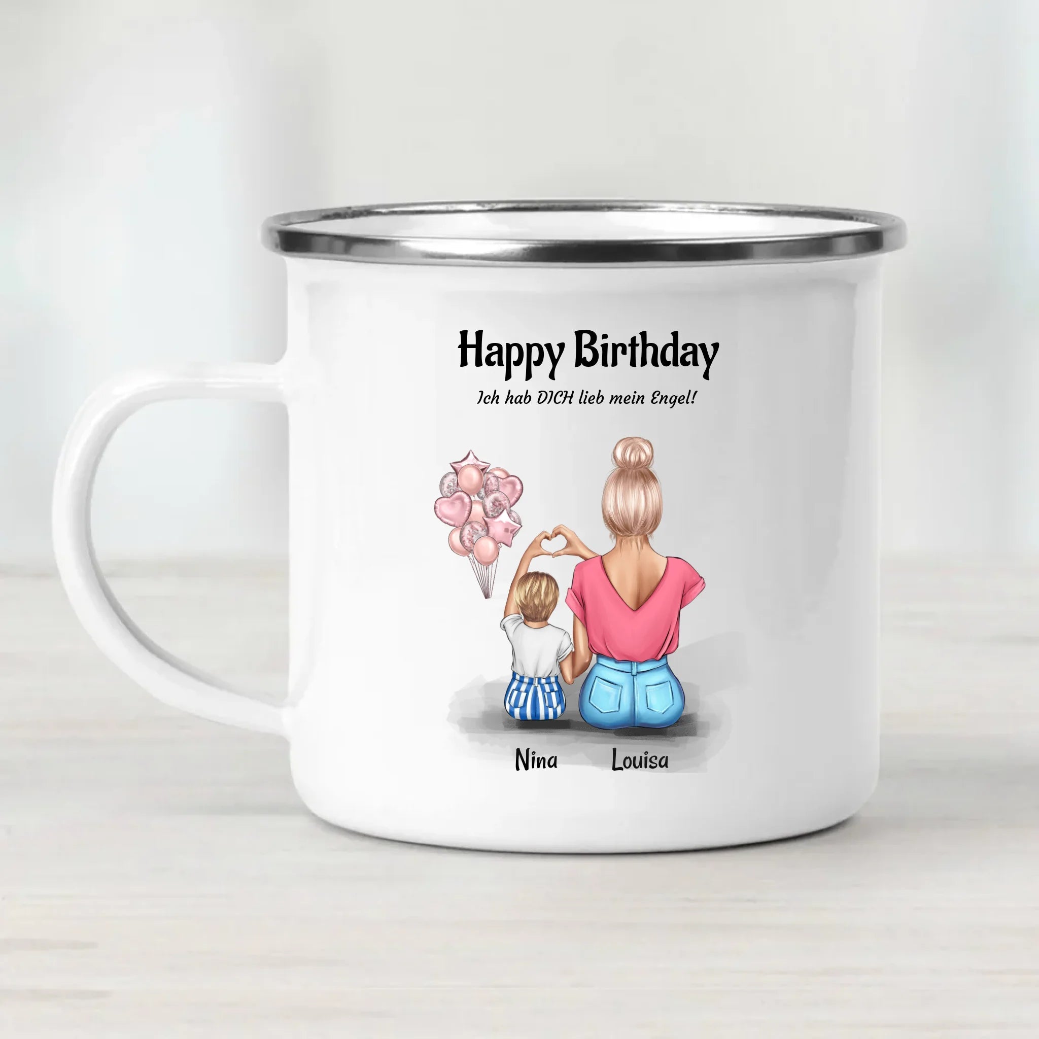 Tochter Geburtstagsgeschenk Tasse personalisiert - Cantty