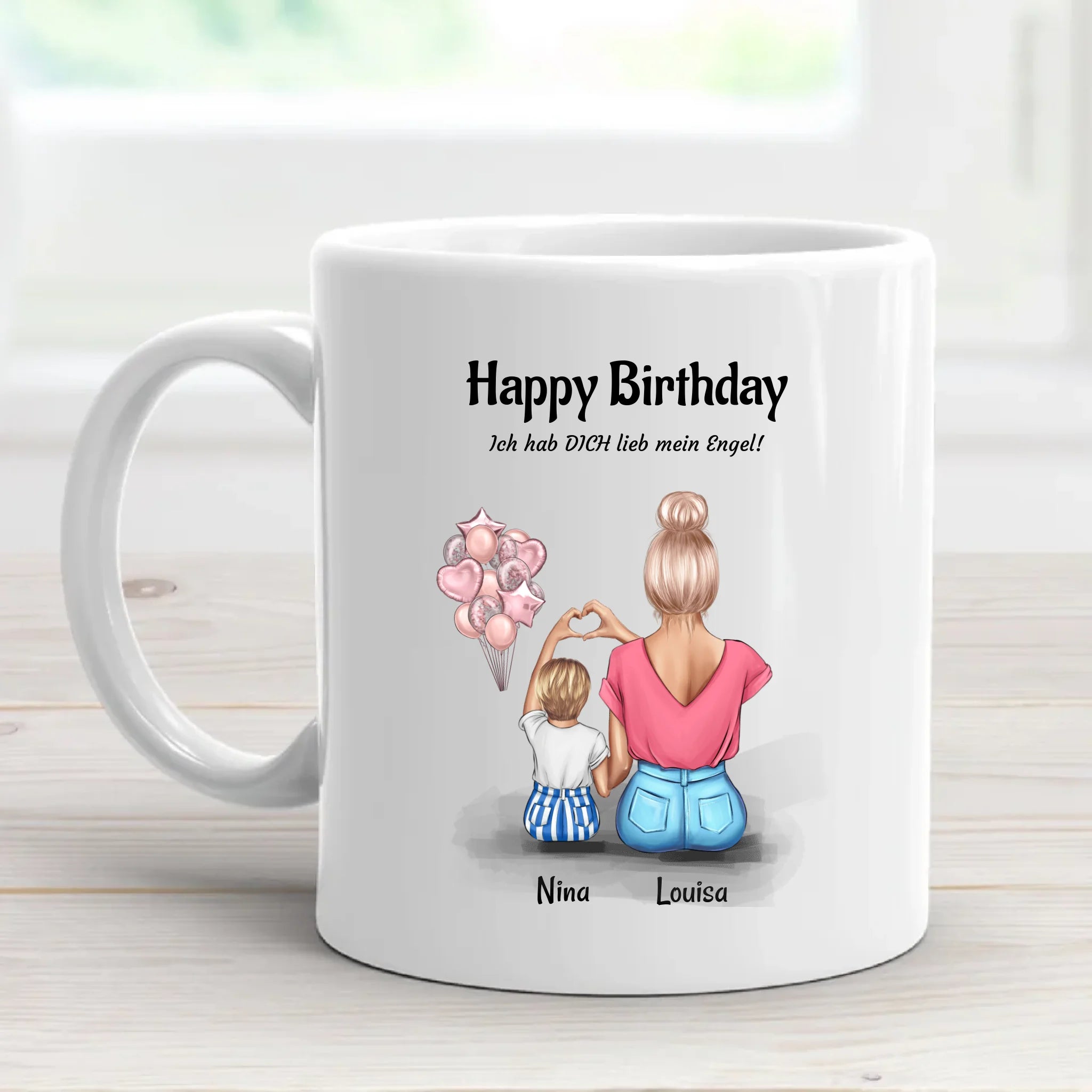 Tochter Geburtstagsgeschenk Tasse personalisiert - Cantty