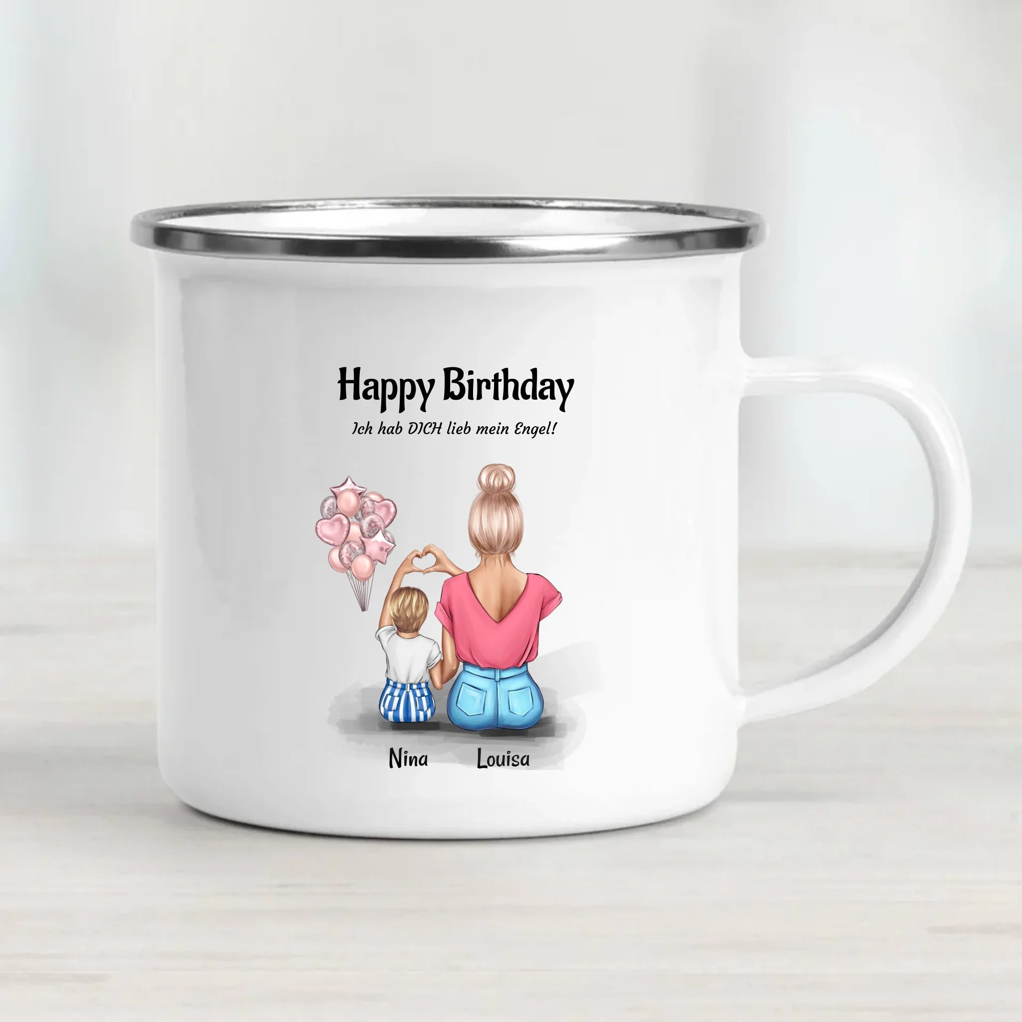 Tochter Geburtstagsgeschenk Tasse personalisiert - Cantty