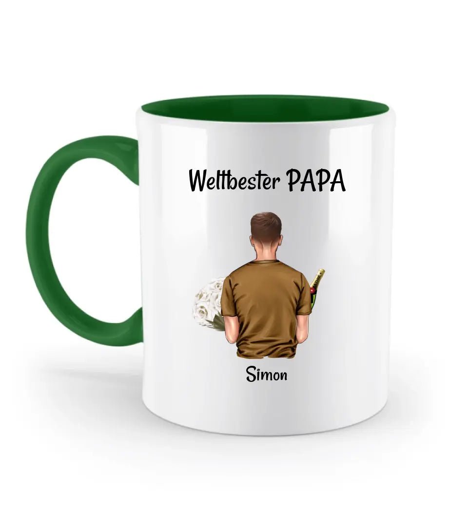 Vatertag Tasse Geschenk personalisiert - Cantty
