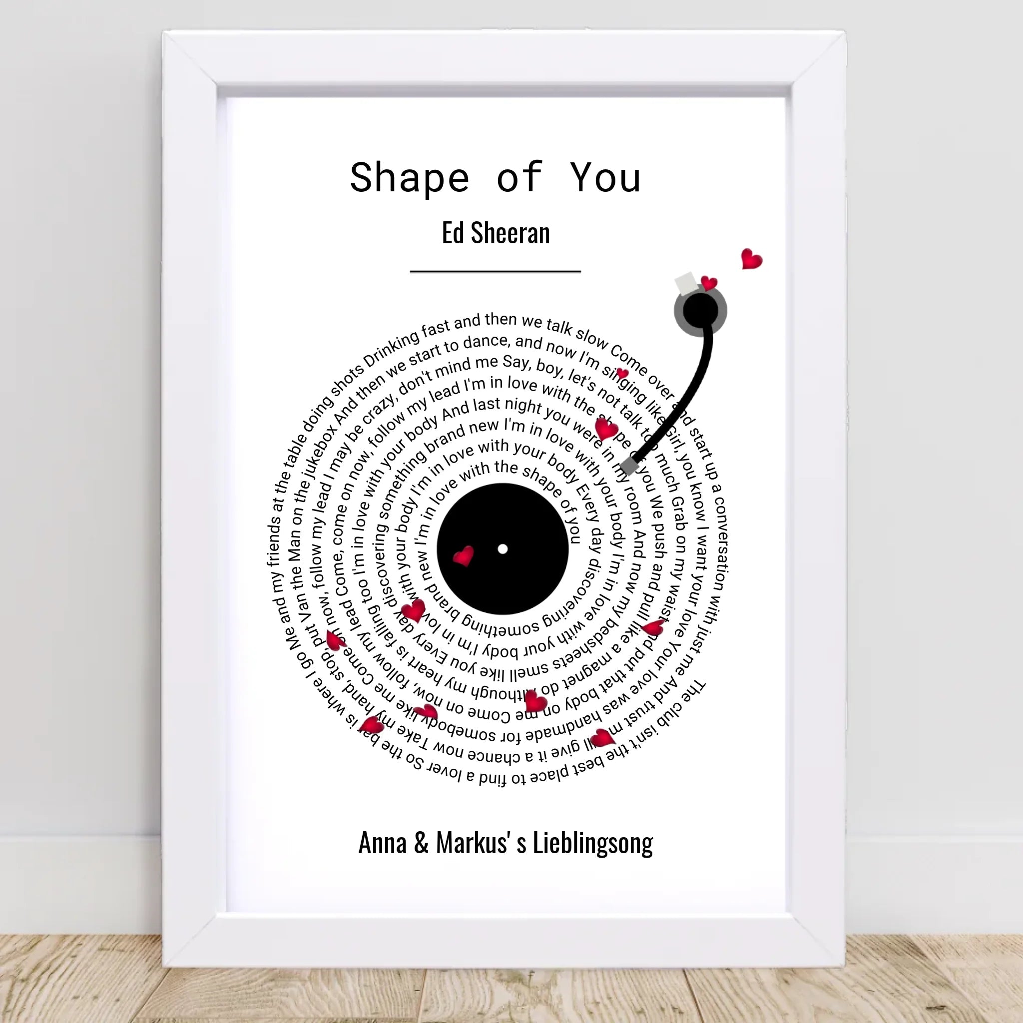 Weihnachtsgeschenk für Freund Lieblingssong Musikposter - Cantty