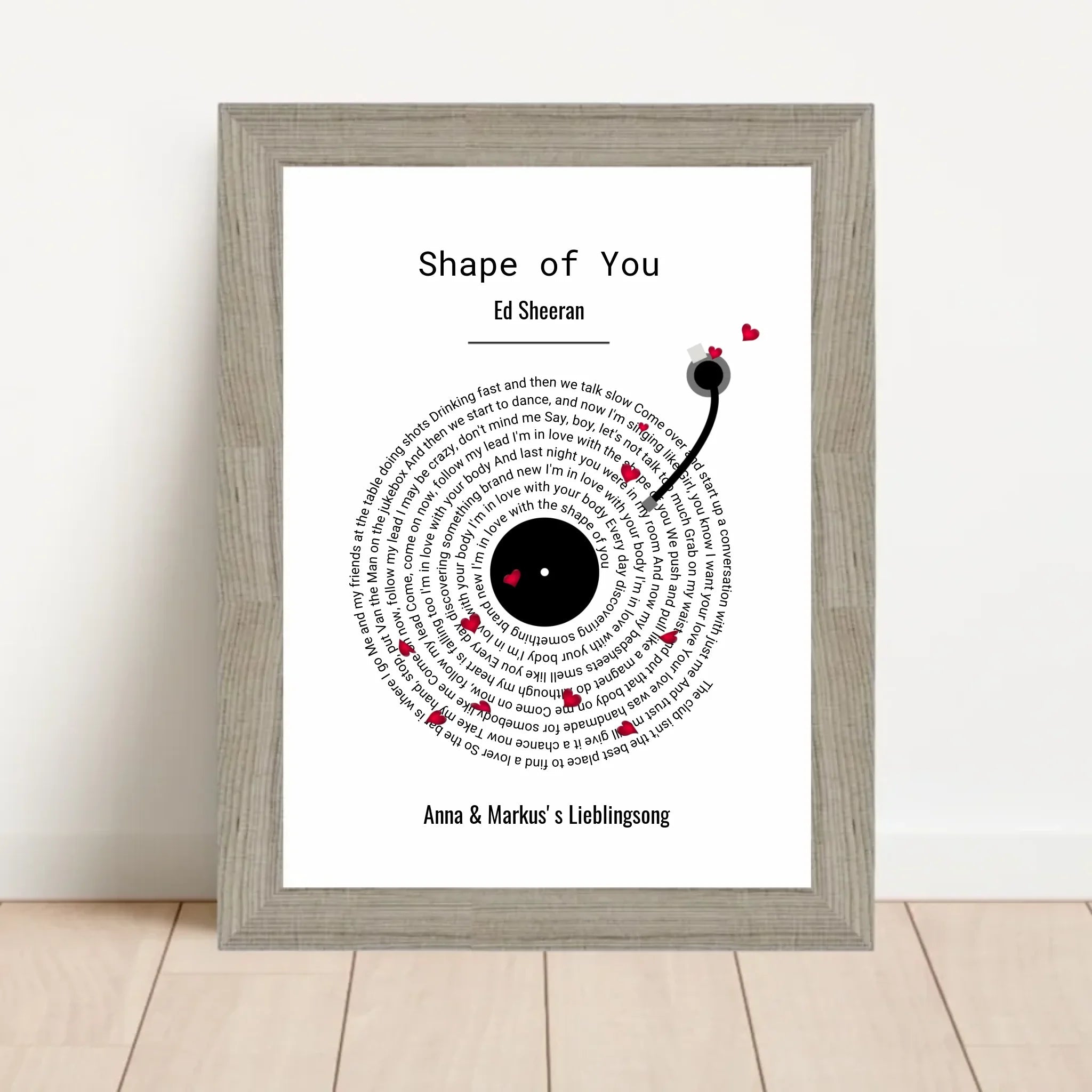 Weihnachtsgeschenk für Freund Lieblingssong Musikposter - Cantty
