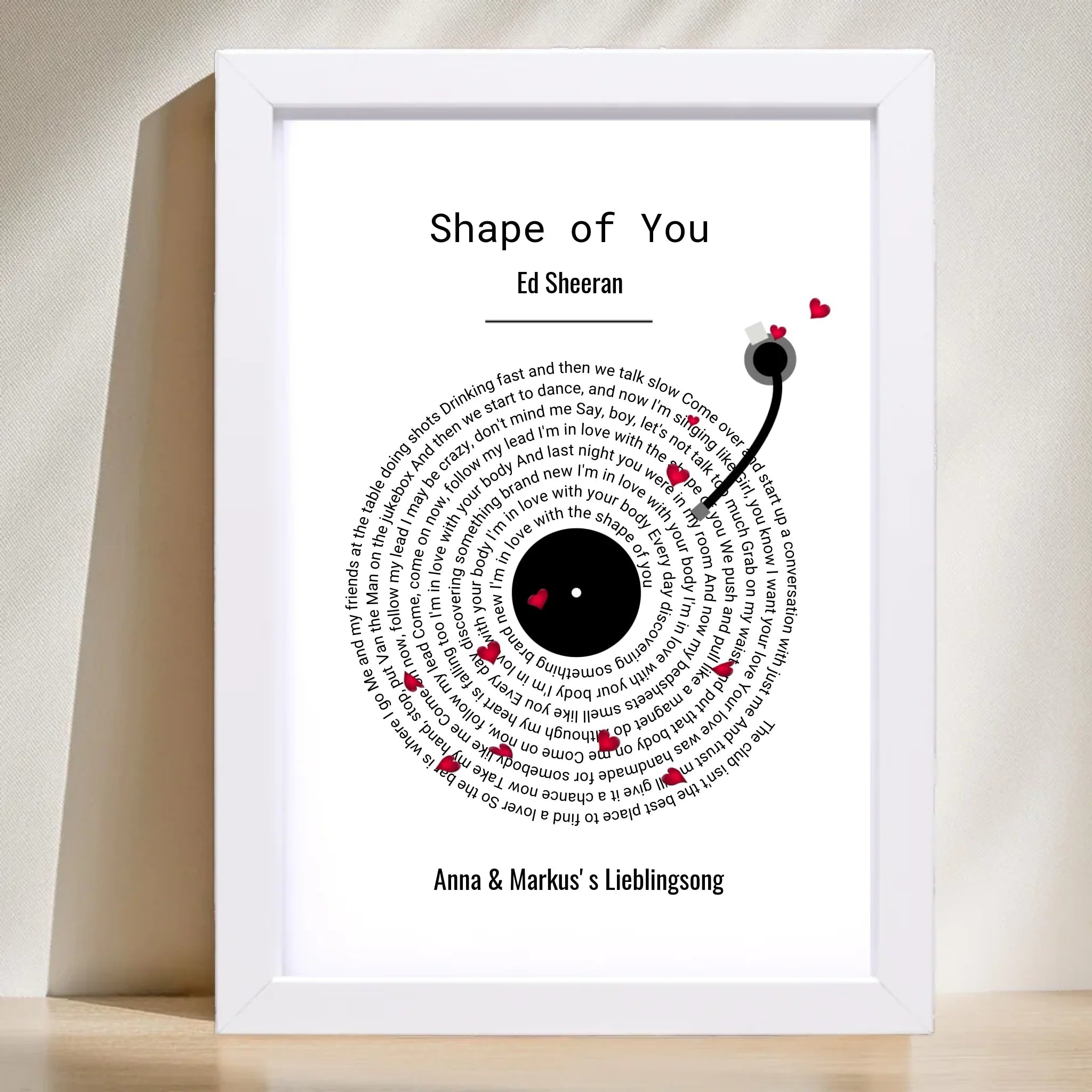 Weihnachtsgeschenk für Freund Lieblingssong Musikposter - Cantty