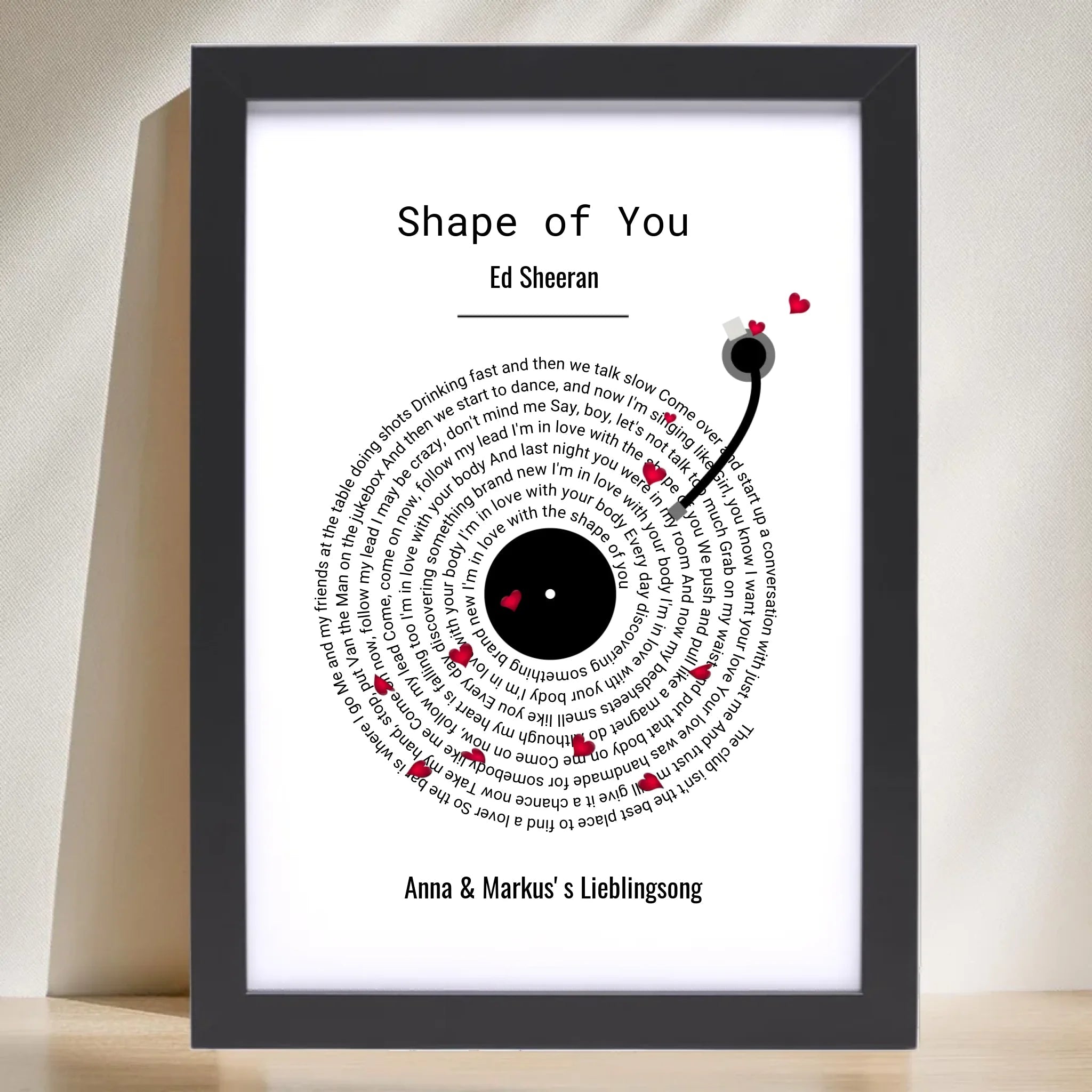Weihnachtsgeschenk für Freund Lieblingssong Musikposter - Cantty